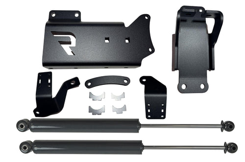 Dual Steering Stabilizer Kit SUPERLIFT SUSPENSION for RAM 2500/3500 | Shadow Series Cylinders | 92771-1 | Fits 2014-2025 RAM 2500/3500 4WD with No Lift to Any Lift Height