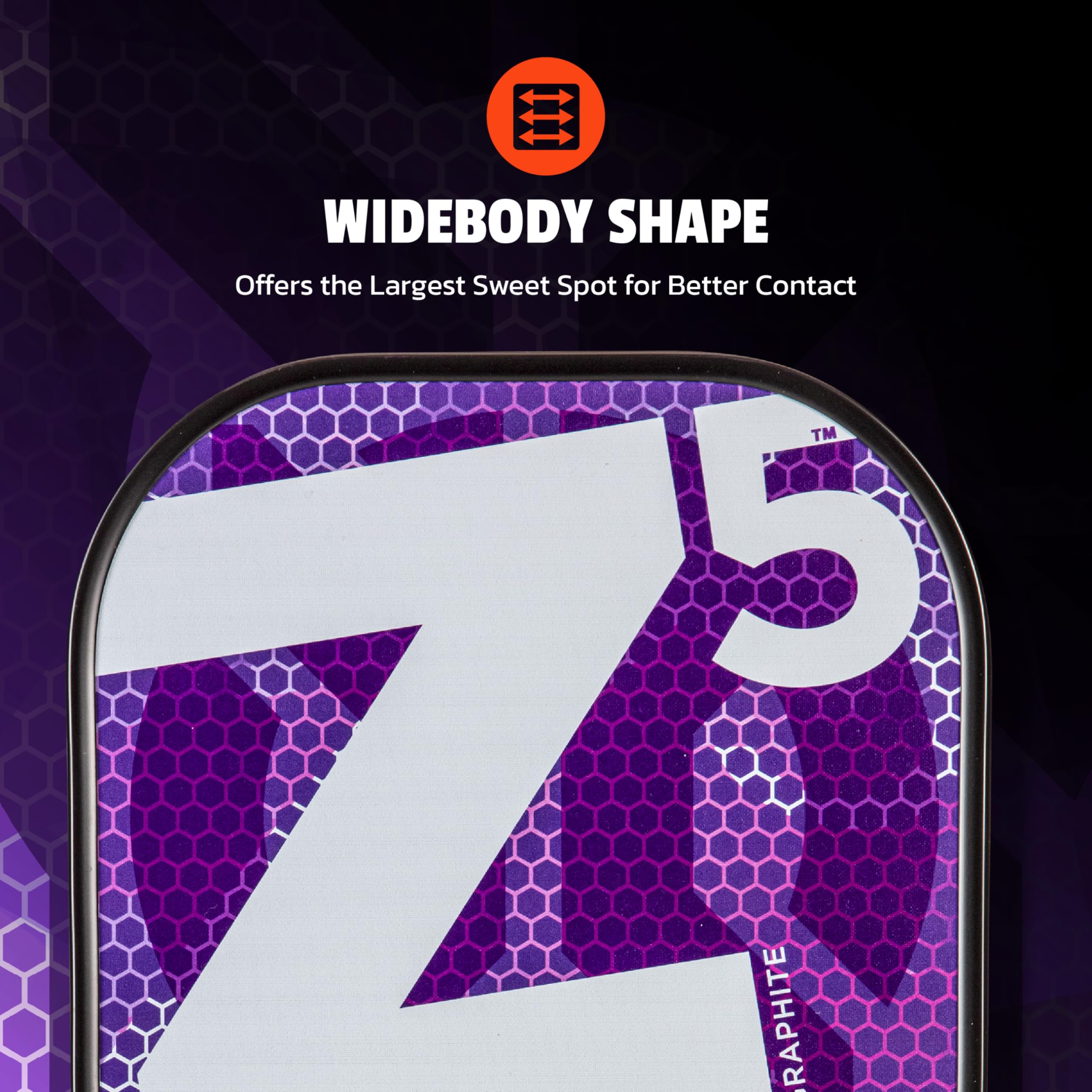Graphite ONIX Z5 Graphite Carbon Fiber Pickleball Paddles with Cushion Comfort Pickleball Paddle Grip - USA Pickleball Approved, Grip Size 4 1/4 inches