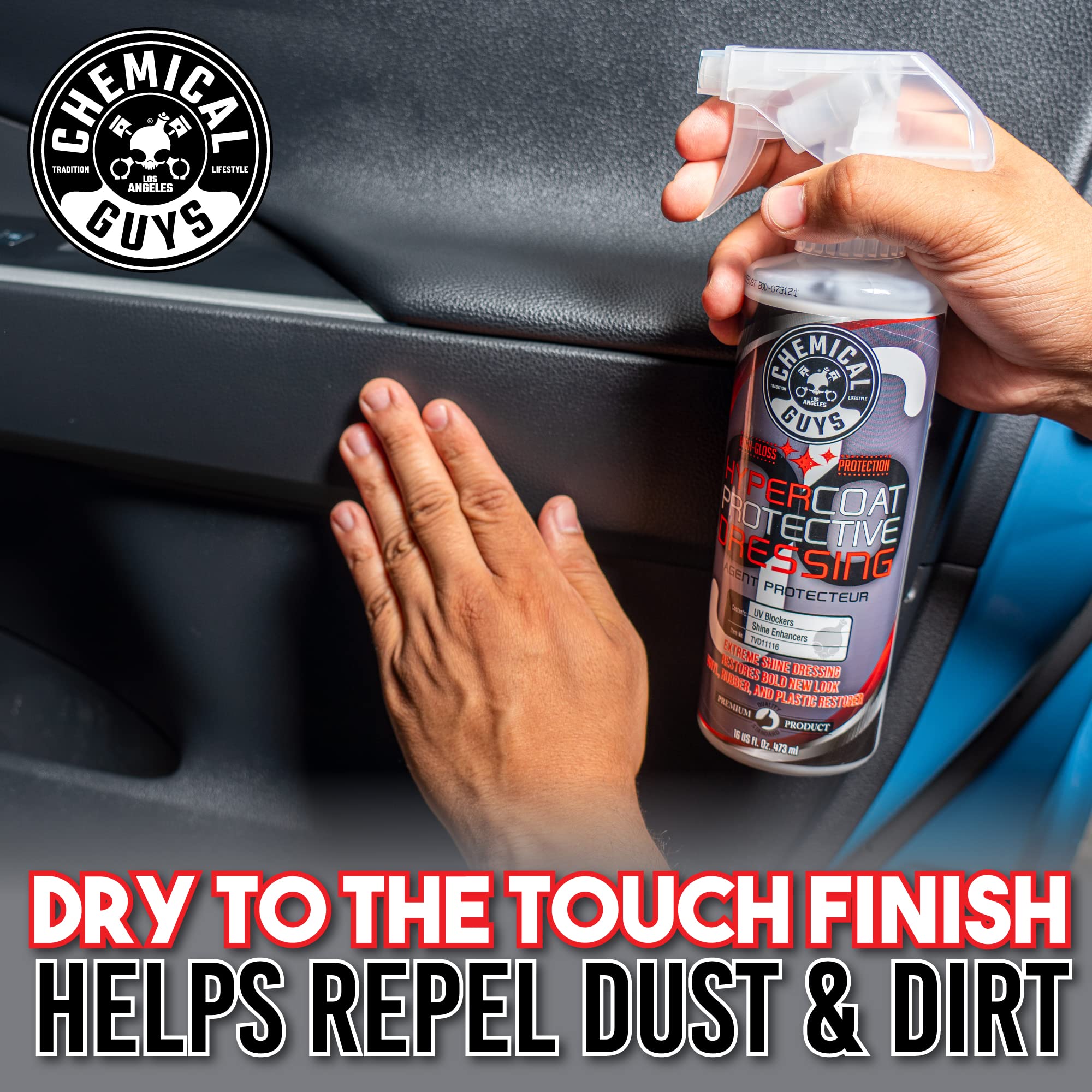 Chemical Guys G6 TVD111 HyperCoat High Gloss Coating Protectant Sprayable Dressing (Works on Vinyl, Rubber, Plastic, Tires and Trim) Safe for Cars, Trucks, Motorcycles, RVs & More, 128 fl oz (1 Gal)