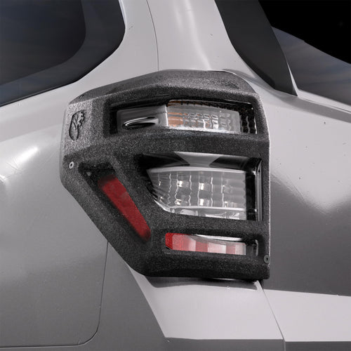Tyger Auto Tail Light Guard Covers Premium Cast Aluminum Alloy Compatible with 2014-2024 Toyota 4Runner | Powdered Textured Black | No Drilling Required | TG-TG7T87778