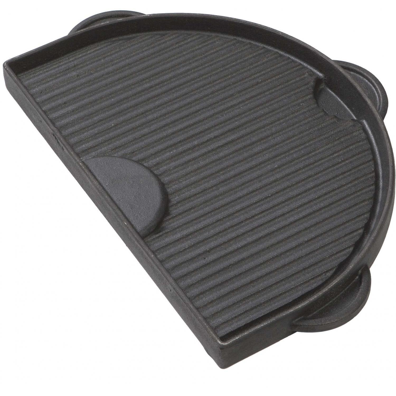 Half Moon Primo PGS-95-0362 Cast Iron Griddle for Oval Junior Grill