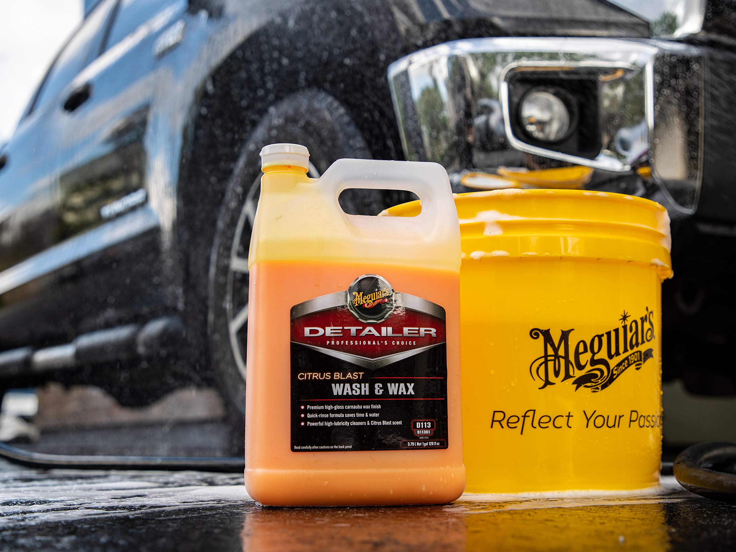 Citrus Blast Meguiar's Wash & Wax - 1 Gallon Container