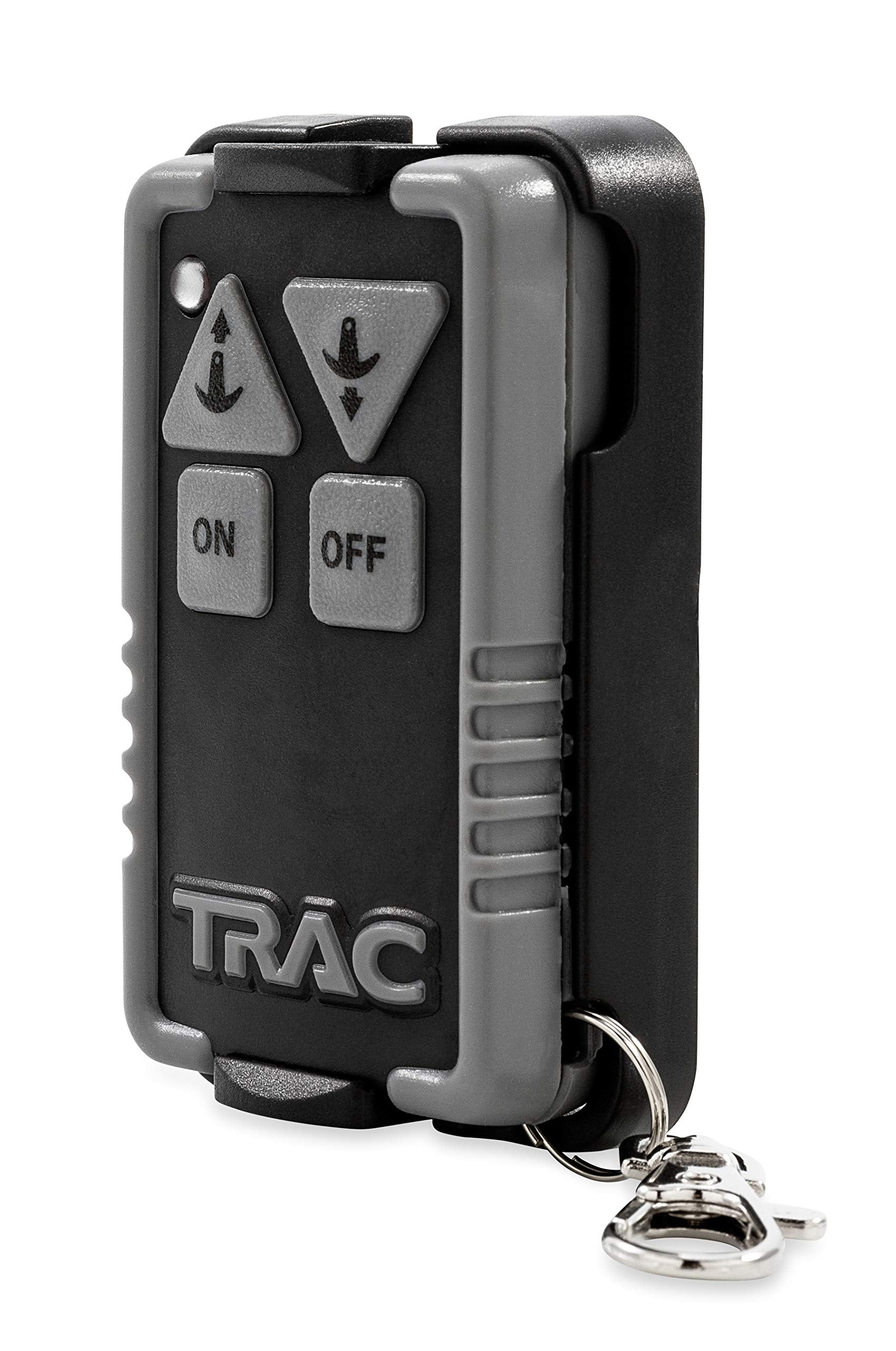 TRAC Outdoors Camco G3 Wireless Winch Remote Kit | Features Remote Control Push-Button Boat Anchor Winch Operation from Anywhere in the Boat | Includes Storage Bracket for Mounted Installation (69044)