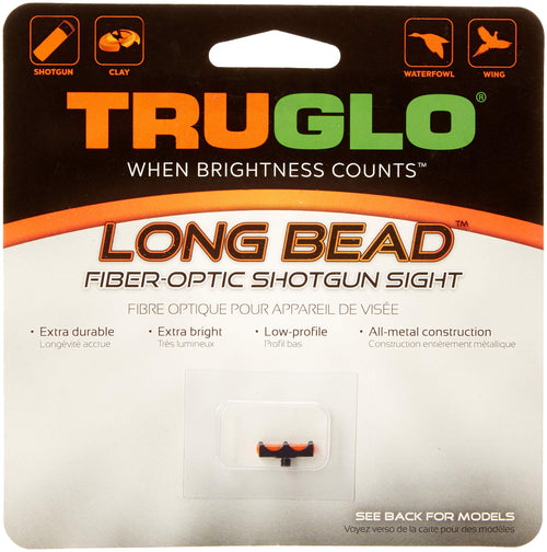 Long Bead TRUGLO Fiber Optic Sight 2.6mm Red