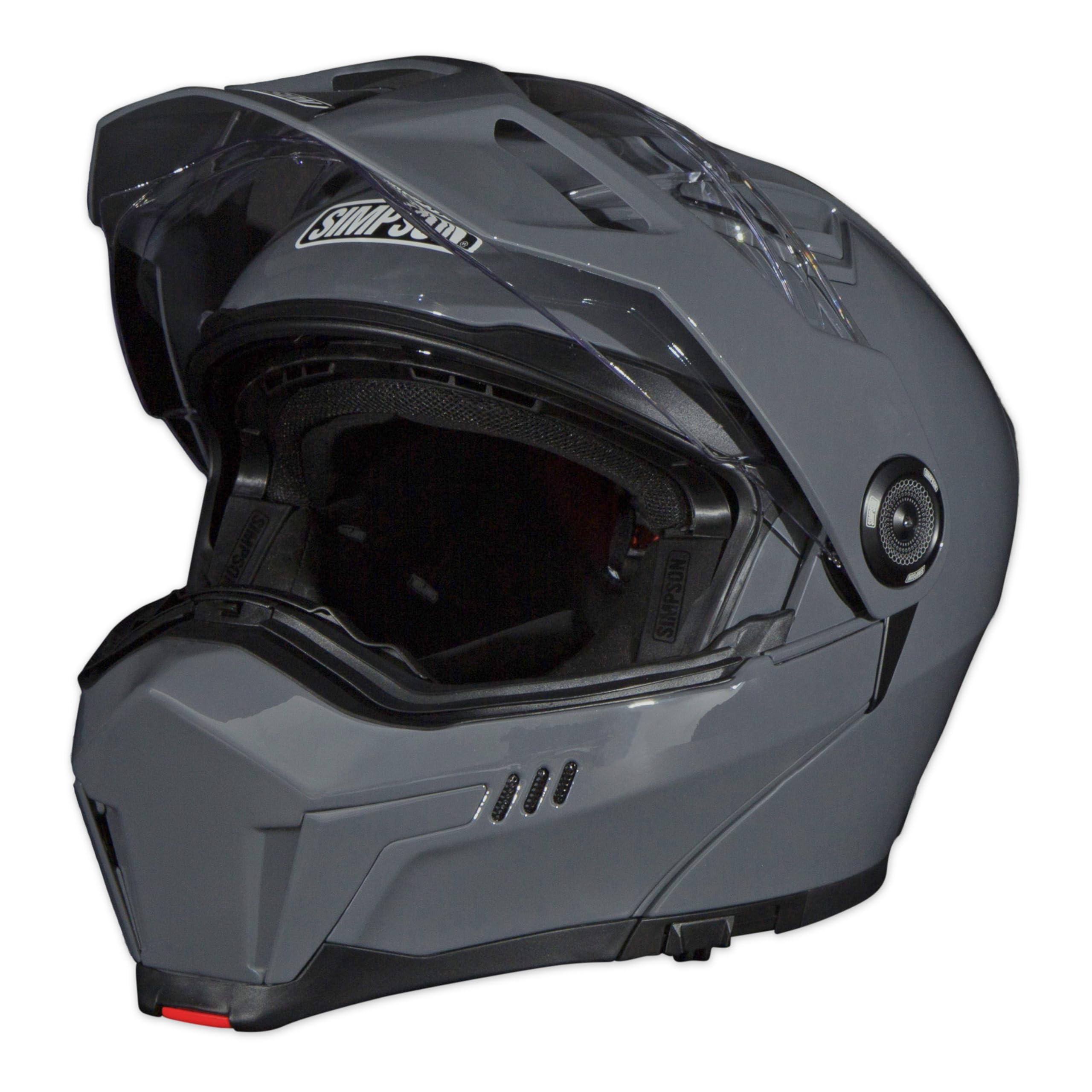 Simpson Motorcycle Journey Bandit Helmet - Armor - Medium | Off Road Dirt Bike UTV Motocross ATV | Modular Full-Face Flip Up | Clear Pinlock Anti-Fog Visor Shield | DOT ECE Certified (JB4MD)