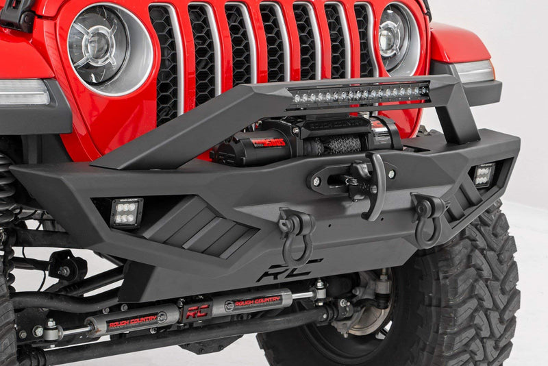 Multi-Function Winch Cleat Rough Country w/Rubber Isolator | Black - RS175B