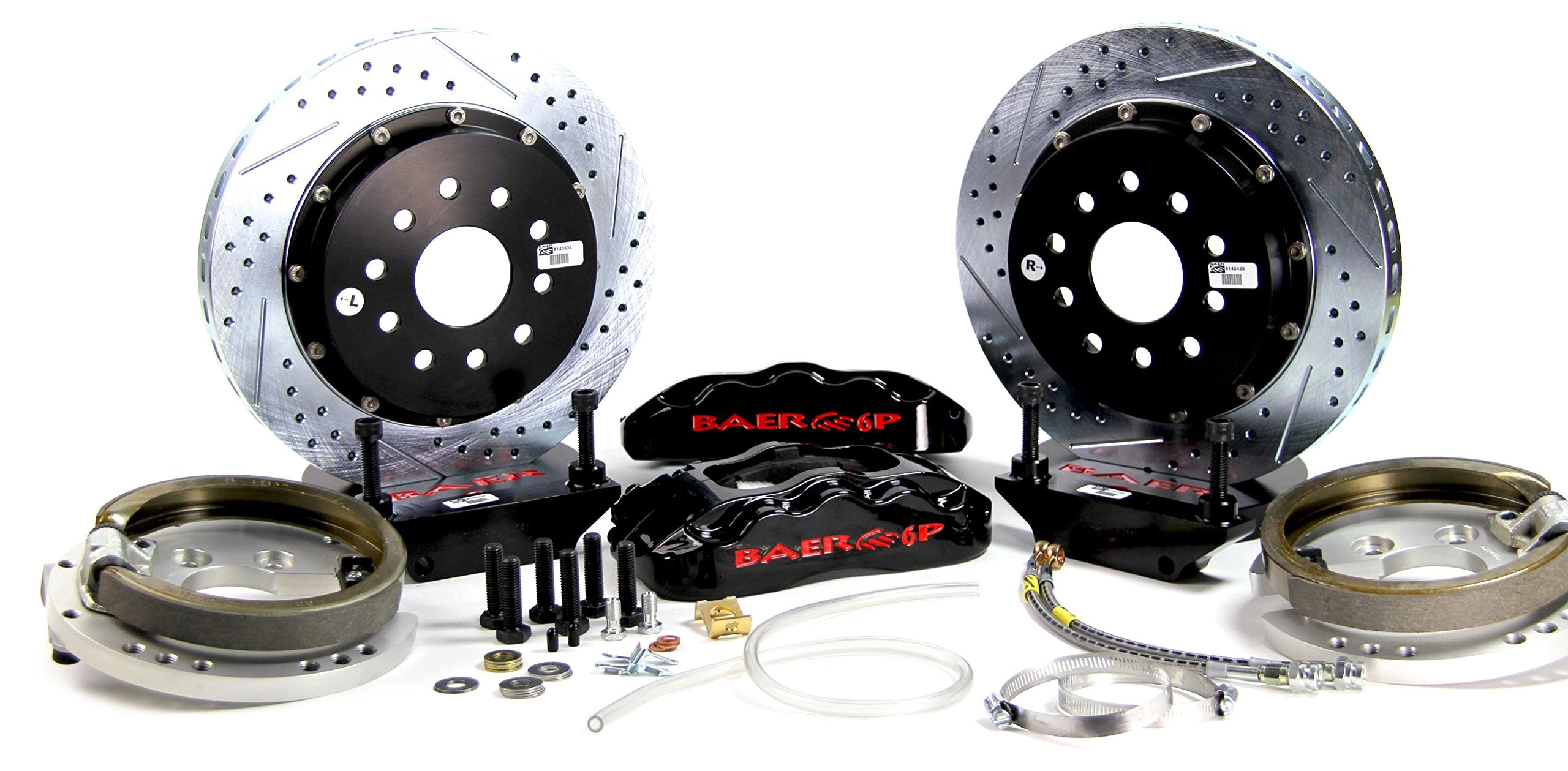 BRAKES BAER 4262293B-BKCZ Brake System (14" Rear Pro+ w/Park Brake Black 79-84 Mustang 5 Lug), 1 Pack