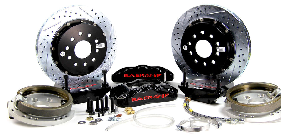 BRAKES BAER 4262293B-BKCZ Brake System (14" Rear Pro+ w/Park Brake Black 79-84 Mustang 5 Lug), 1 Pack