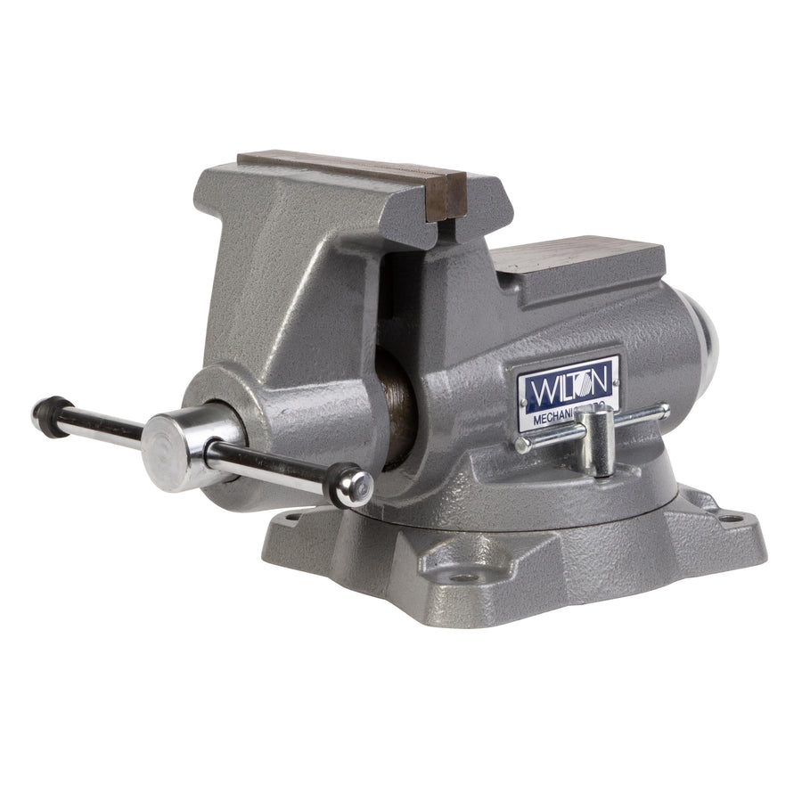 Wilton Pro Mechanics Bench Vise, 5-1/2" Jaw Width, 5" Jaw Opening, 3-5/8" Throat (Model 855M)