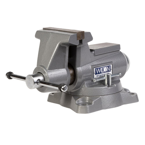 Wilton Pro Mechanics Bench Vise, 5-1/2" Jaw Width, 5" Jaw Opening, 3-5/8" Throat (Model 855M)