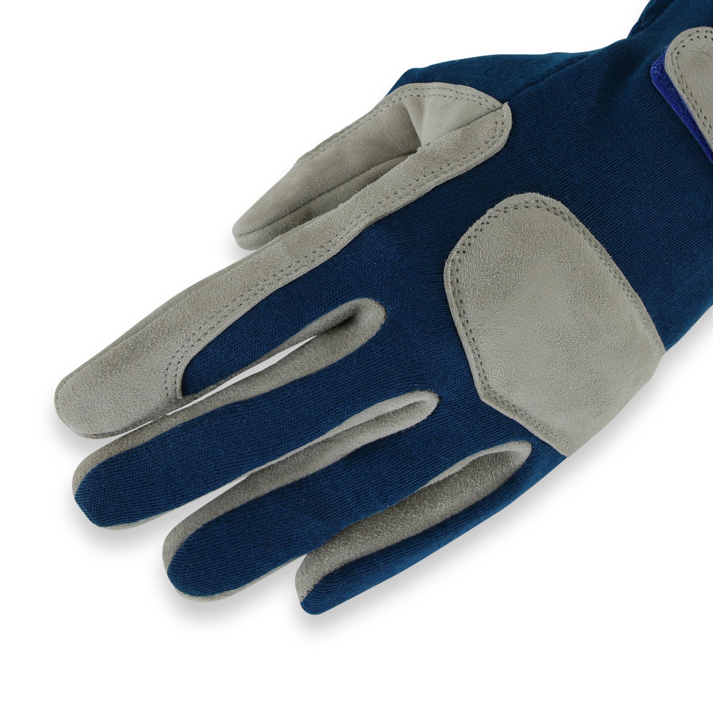 351026RQP RaceQuip® Driving Gloves 351 Series - SFI 3.3/1 - Blue/Gray - XL