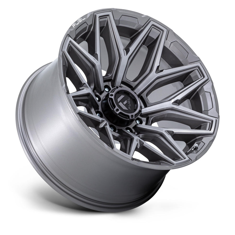 FLUX FUEL OFF-ROAD 20X9 8X170 5.04 1mm PLATINUM - FC854AX20908701