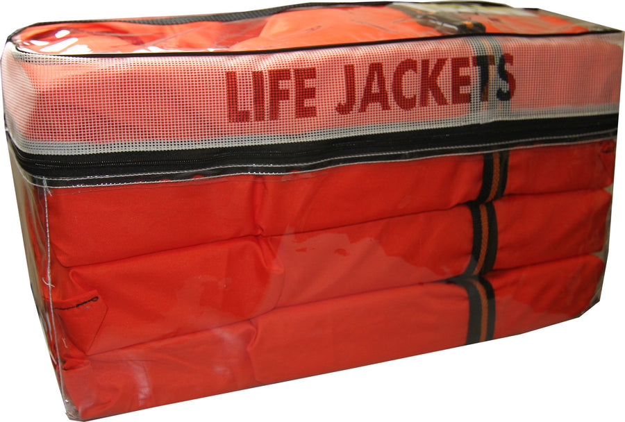 AK-1 Type II Flowt 40000-OS Life Jacket, Orange, Adult Oversize