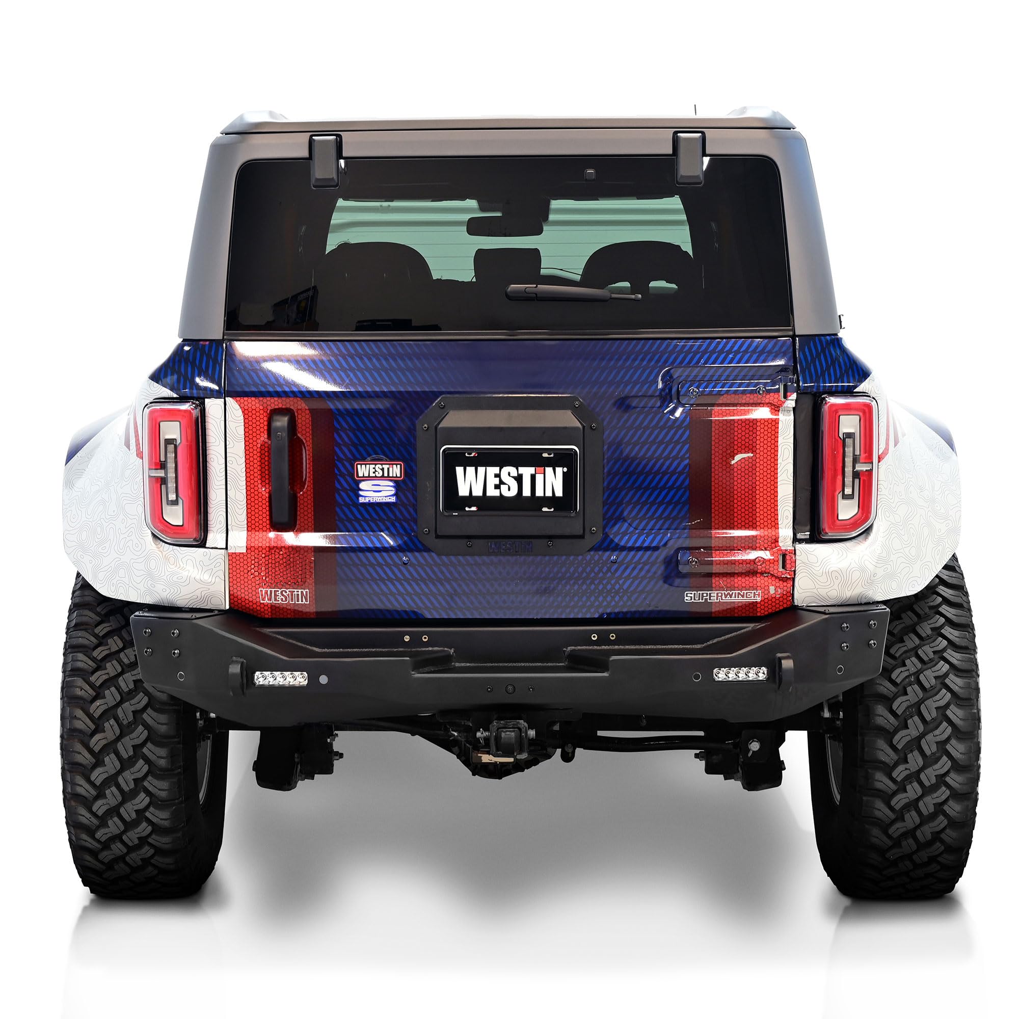 Spare TIRE WESTIN Delete Plate