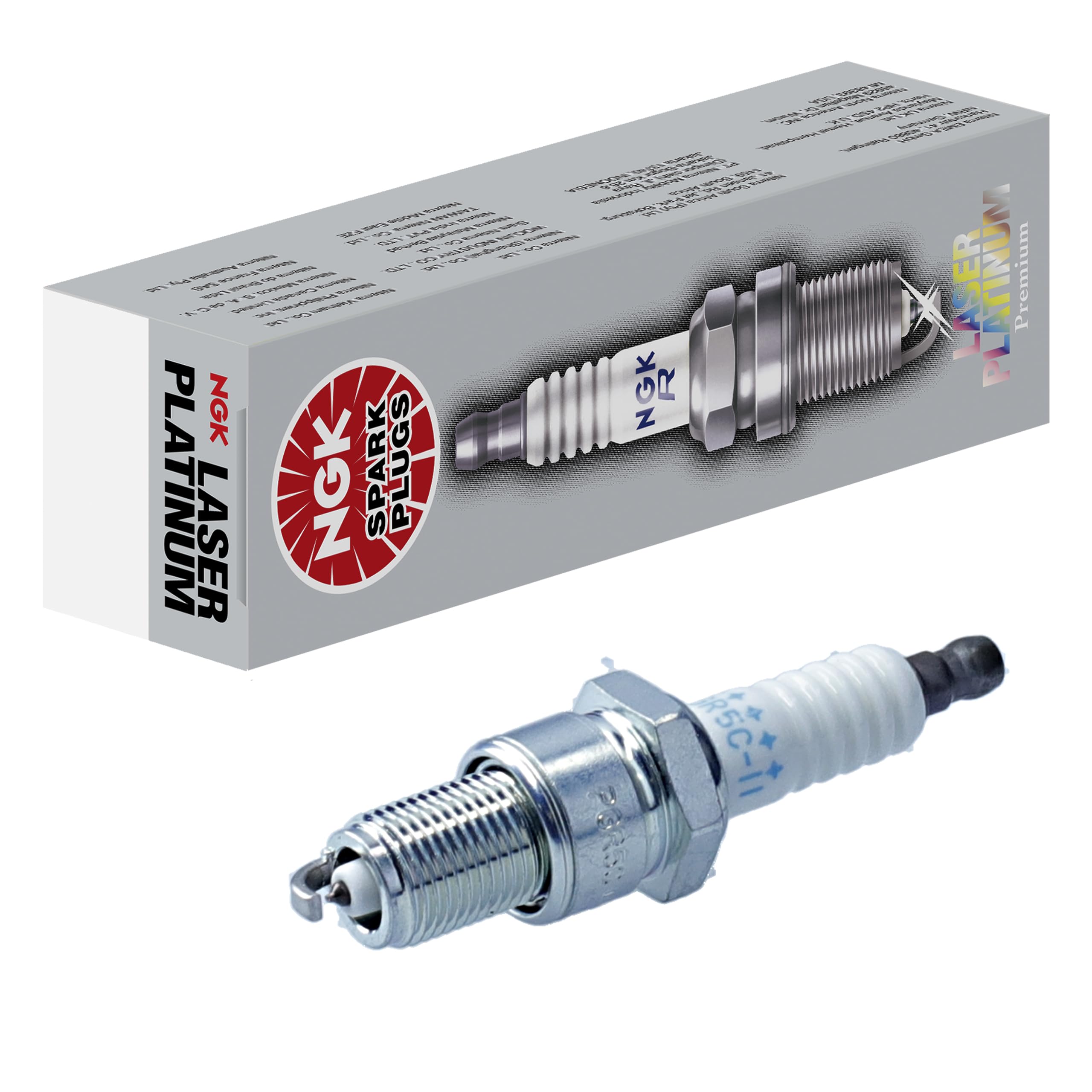 PGR5C-11 NGK (5760) Laser Platinum Spark Plug, Pack of 1