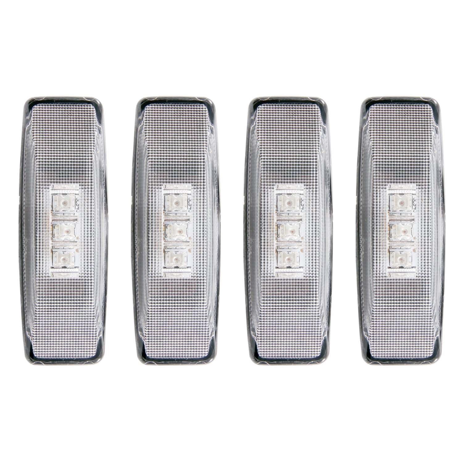 Clear LED AnzoUSA Fender Light for Dodge RAM 861090