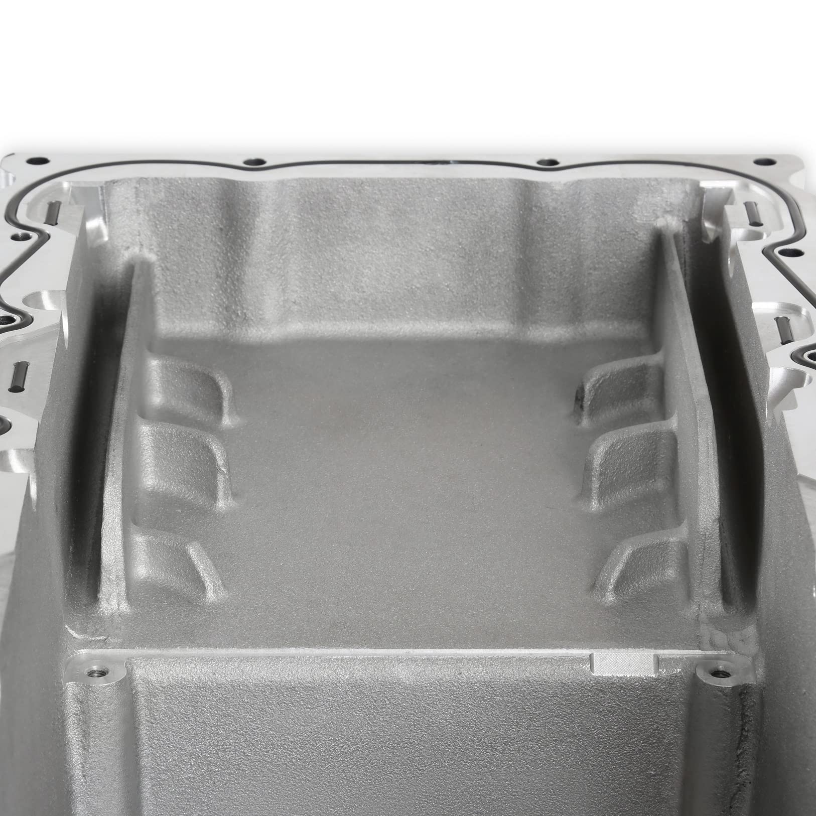 302-64BK Holley Gen III Hemi Engine Swap Oil Pan - Mid Sump - Hellcat - Black