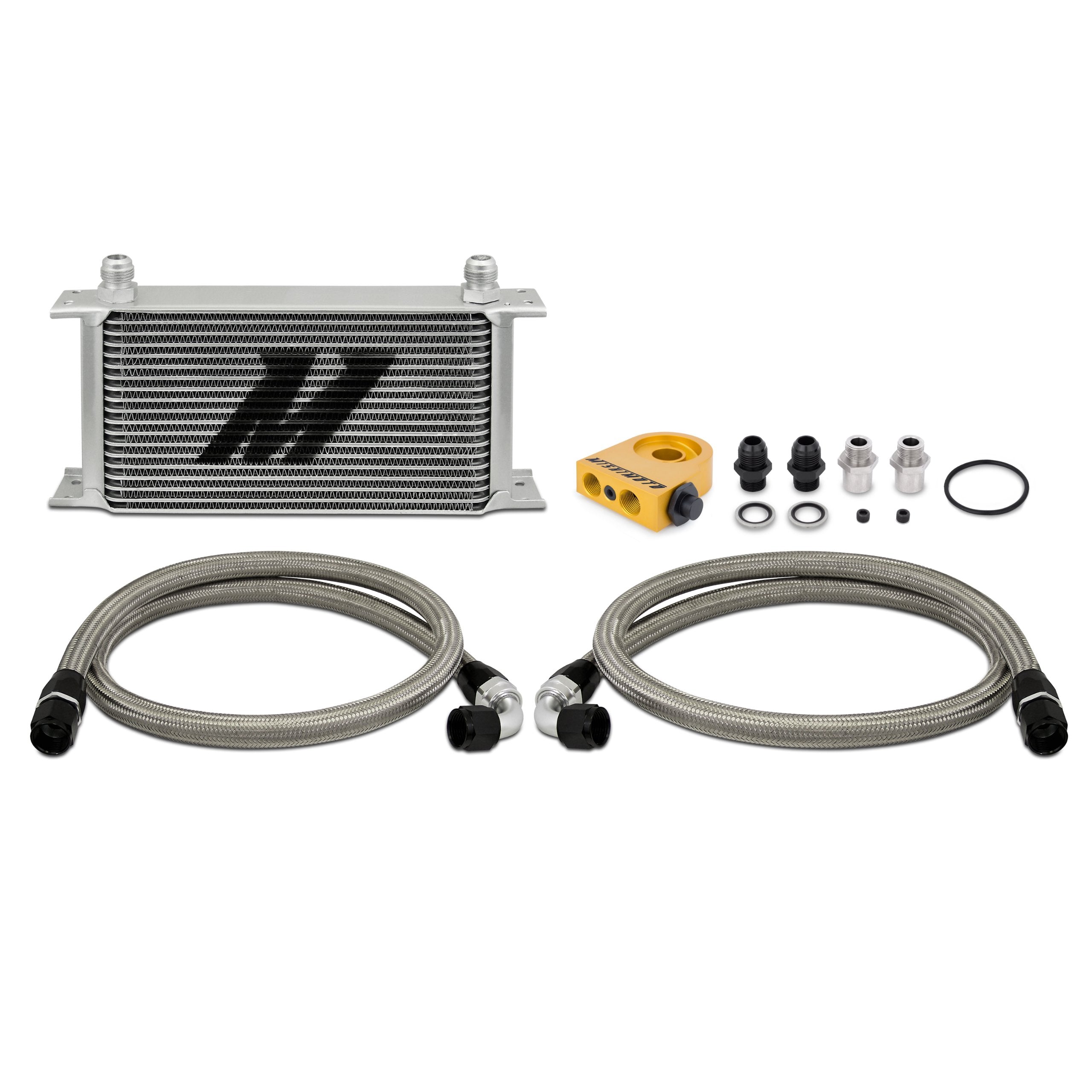 Mishimoto 19 Row Universal Thermostatic Oil Cooler Kit