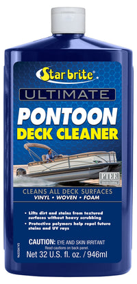 Ultimate STAR BRITE Pontoon Deck Cleaner - Lift Dirt & Stains from All Carpets, Woven, Foam & Textured Surfaces - 32 OZ (096332)