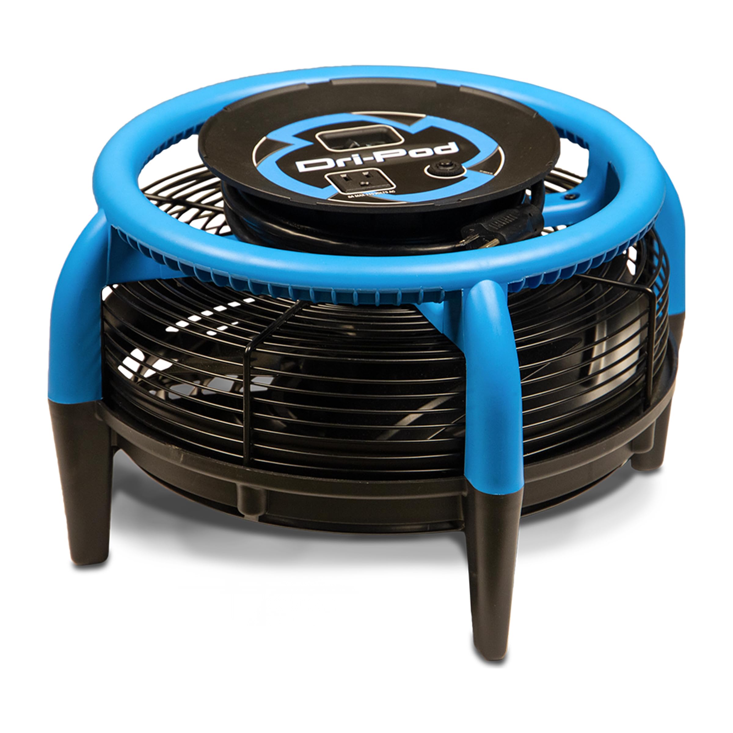 Dri-Pod Pro Dri-Eaz Omnidirectional Floor and Carpet Dryer, Ventilating Floor Dryer for Boats, RVs and Residential Use