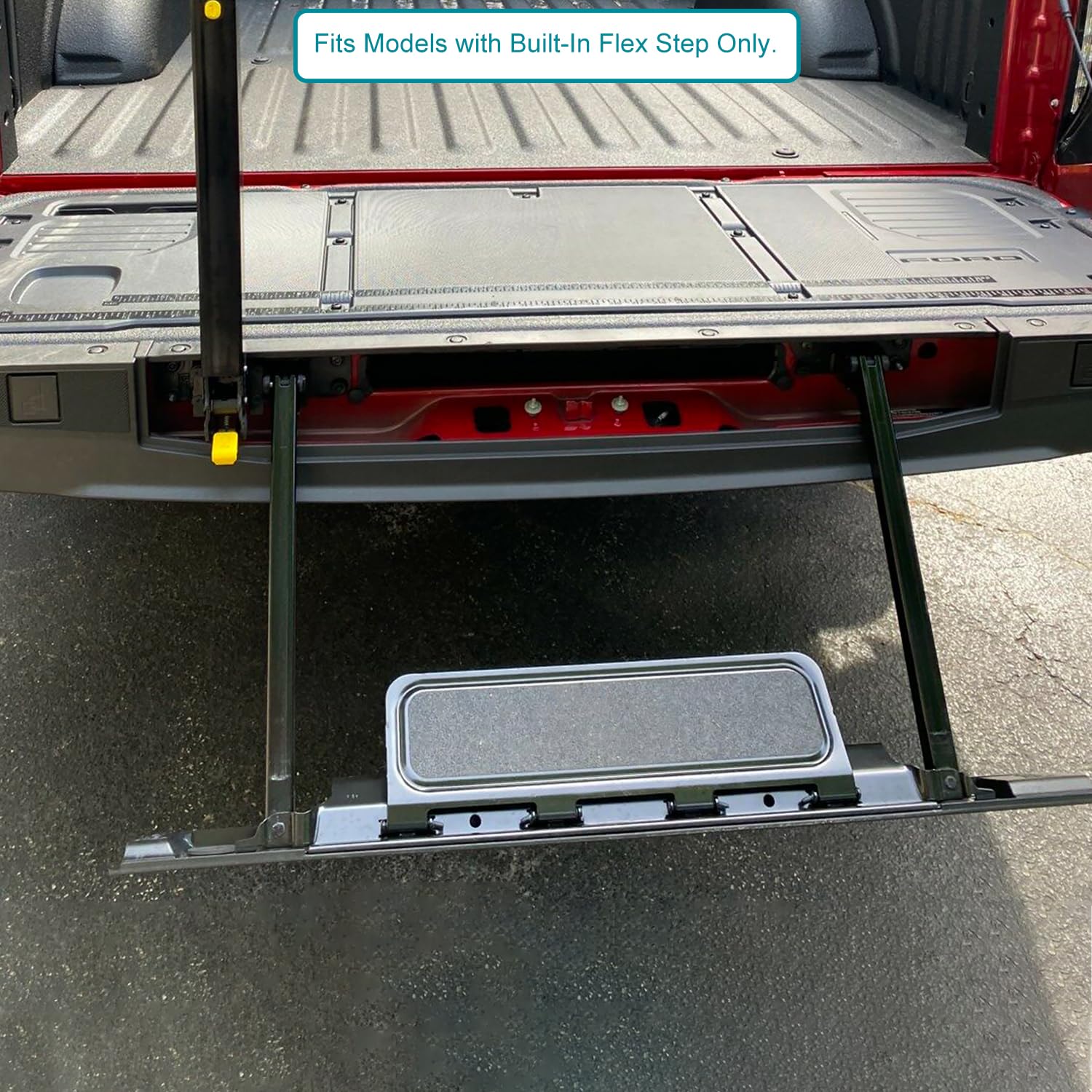 Tailgate Molding Protector Spoiler Cap Top Cover SPEC-D TUNING Compatible with 2015-2020 Ford F-150