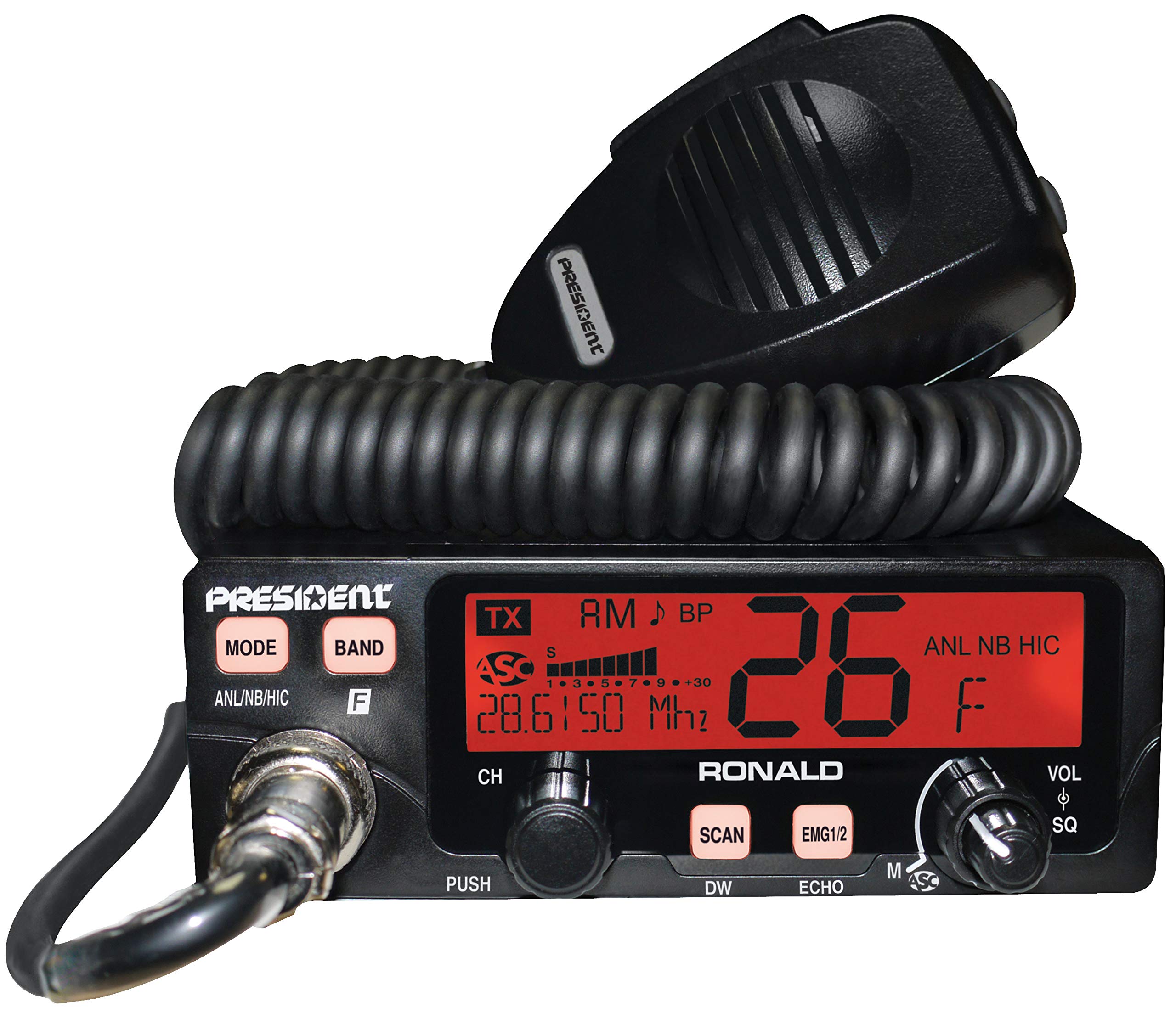 Ronald PRESIDENT 10 Meter Radio