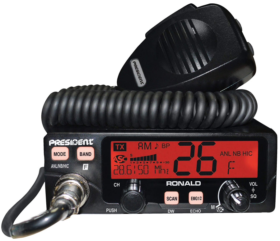 Ronald PRESIDENT 10 Meter Radio