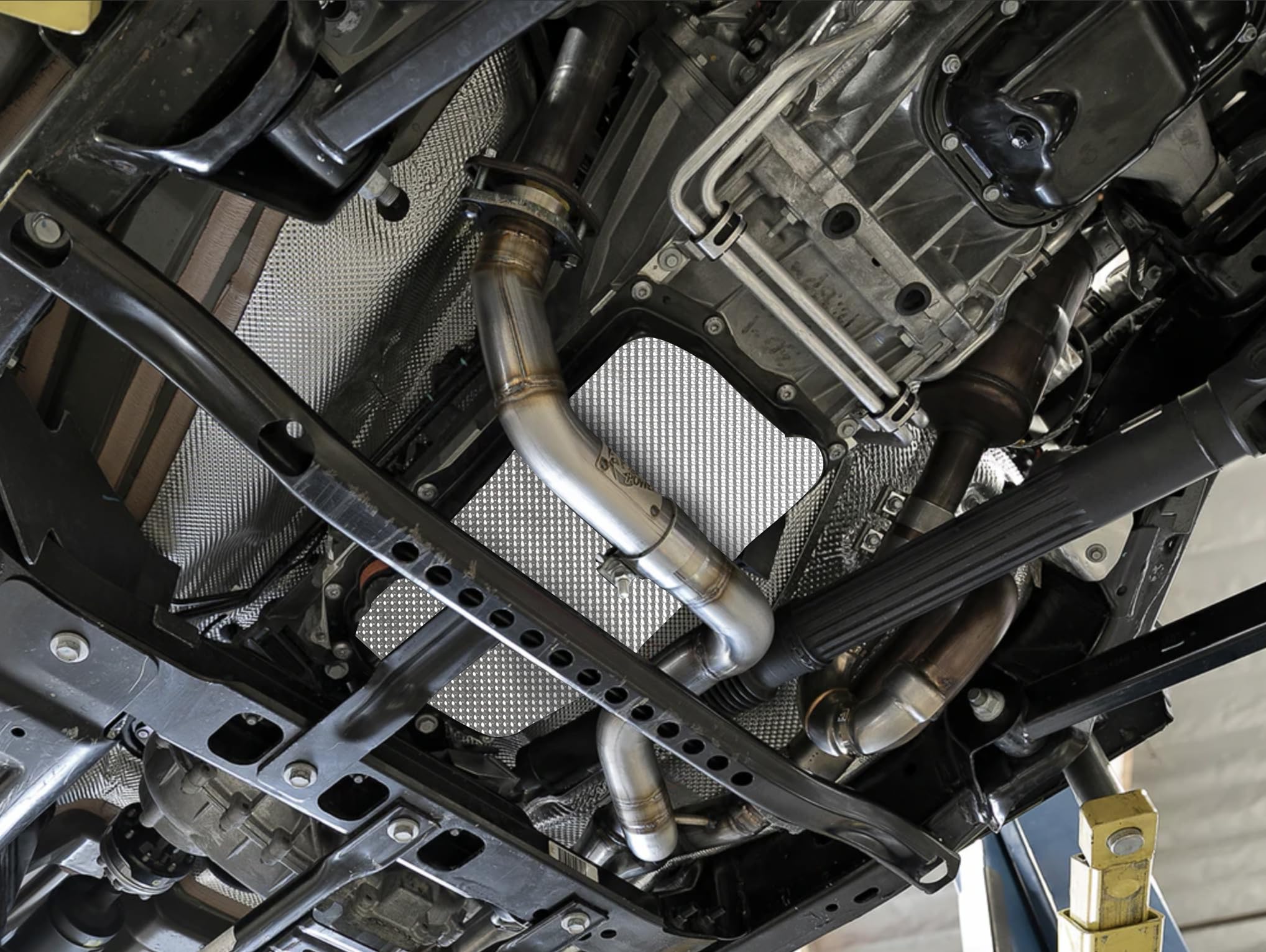 Jeep Wrangler JK Design Engineering Trans Pan Heat Shield W5A580