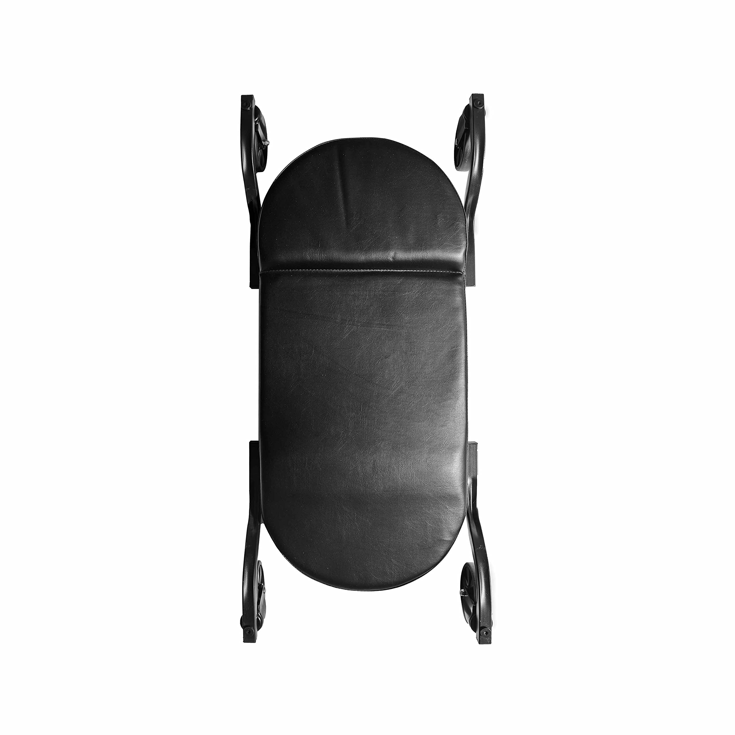 Traxion Wide Body 1-100 ProGear Low Profile Automotive Creeper W/All-Terrain 5" Casters, Black