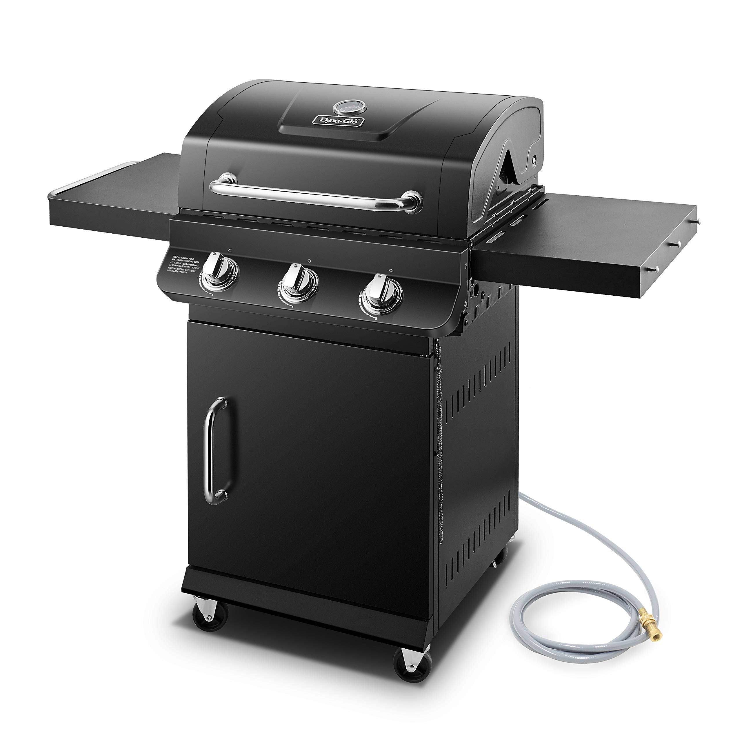 Dyna-Glo Premier 3 Burner Natural Gas Grill DGP397CNN-D, Black