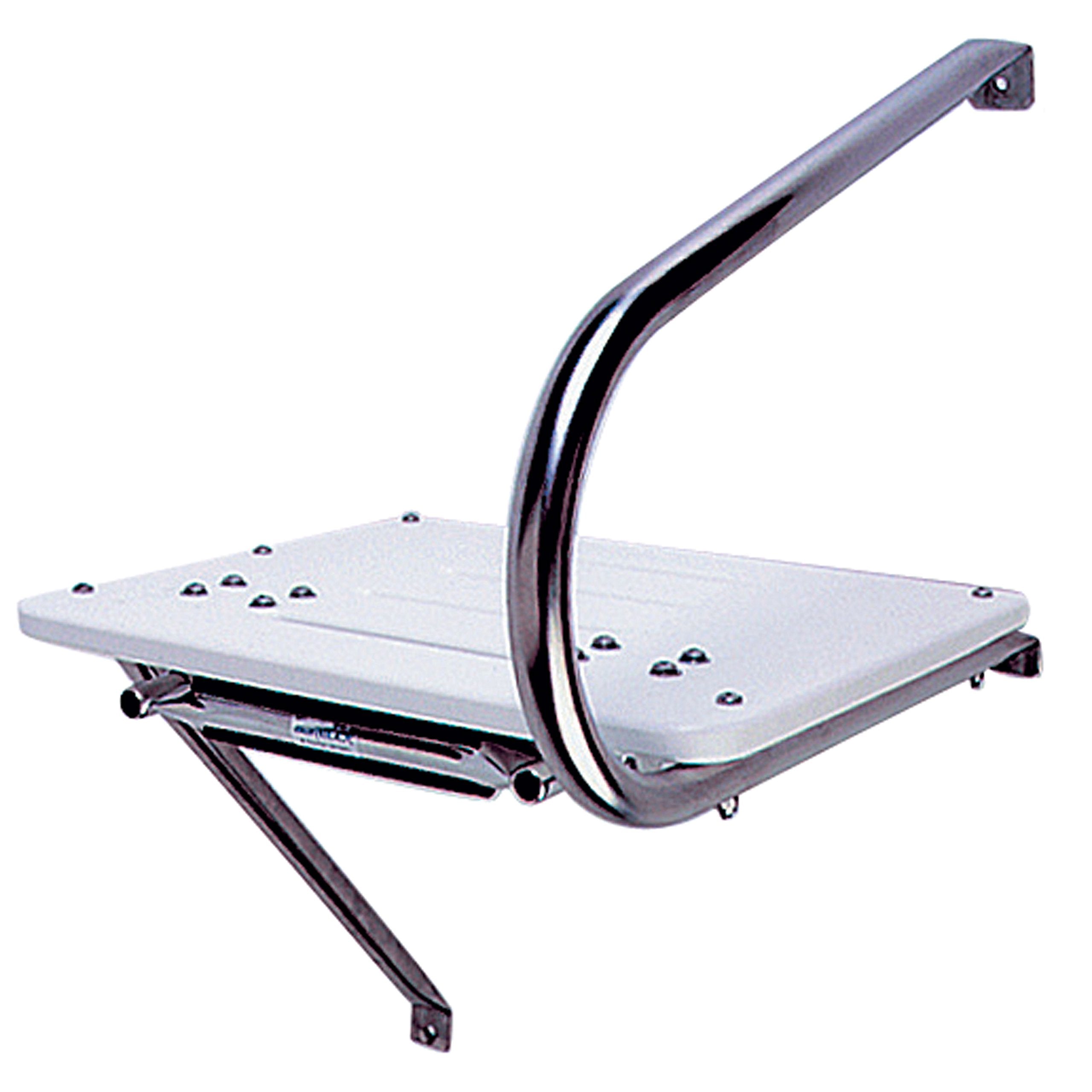 Eez-In/Garelick 19536:01 Combo Outboard Transom Platform/Telescopic Ladder