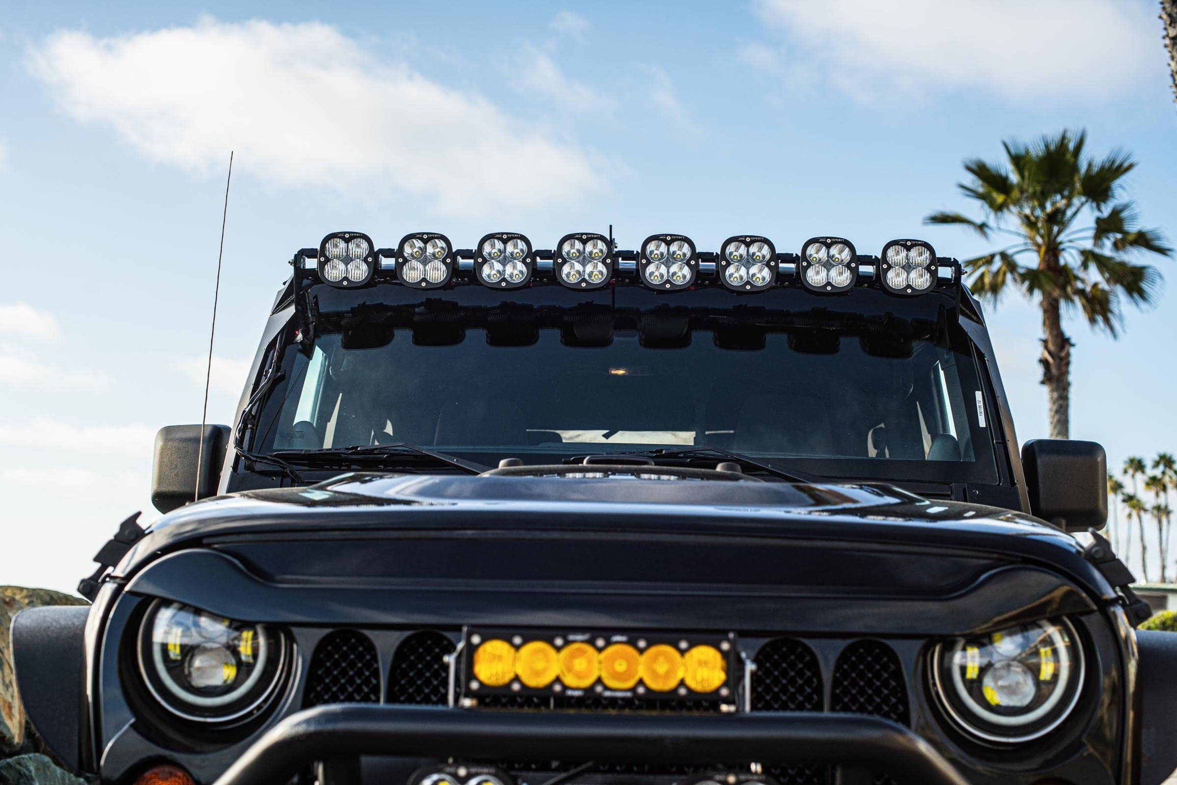 44-7099 Baja Designs Roof Mounted XL Linkable Series 51.52" 208W Dual Row Driving/Combo Beam LED Light Bar Kit