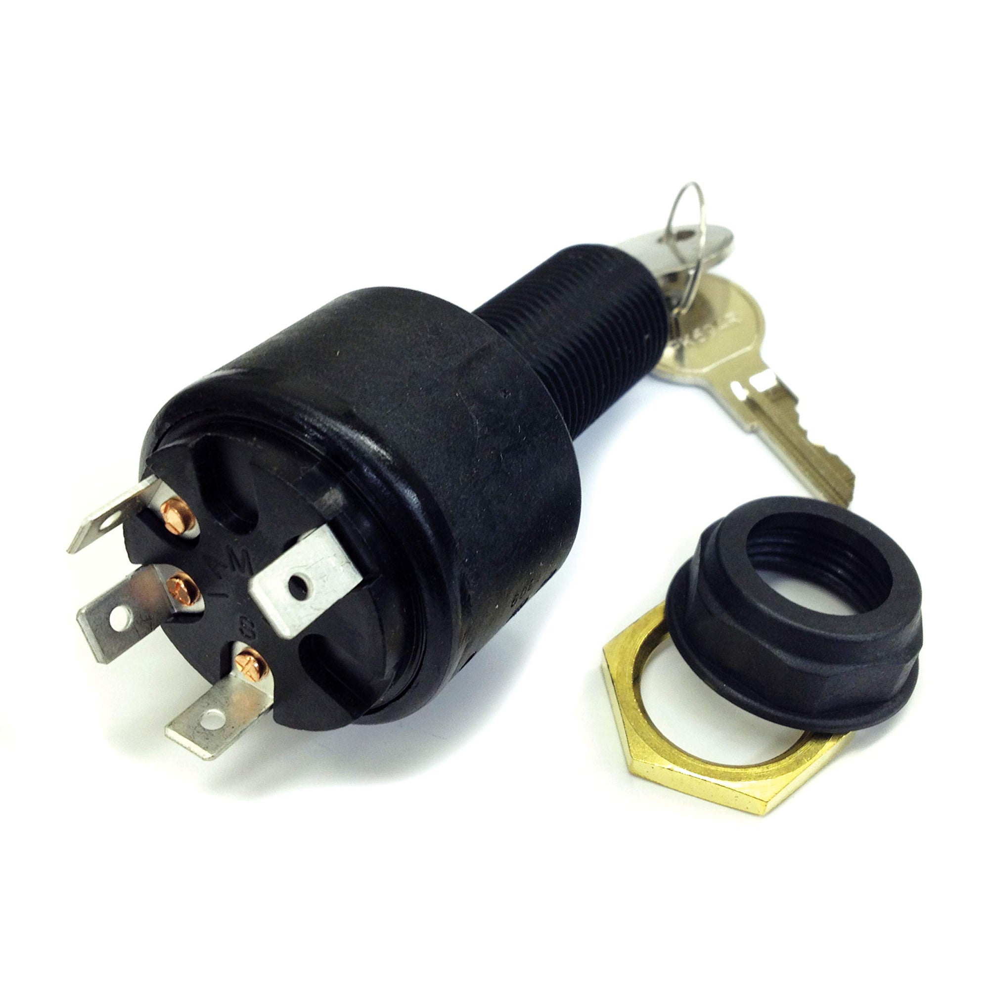Ignition Switch, Sierra International MP39800, Black