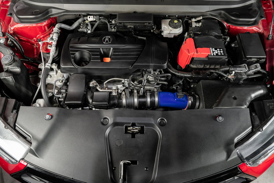 HPS Blue Air Intake Kit Cool Ram with Heat Shield Compatible for 2019-2024 Acura RDX 2.0L Turbo, 827-729BL