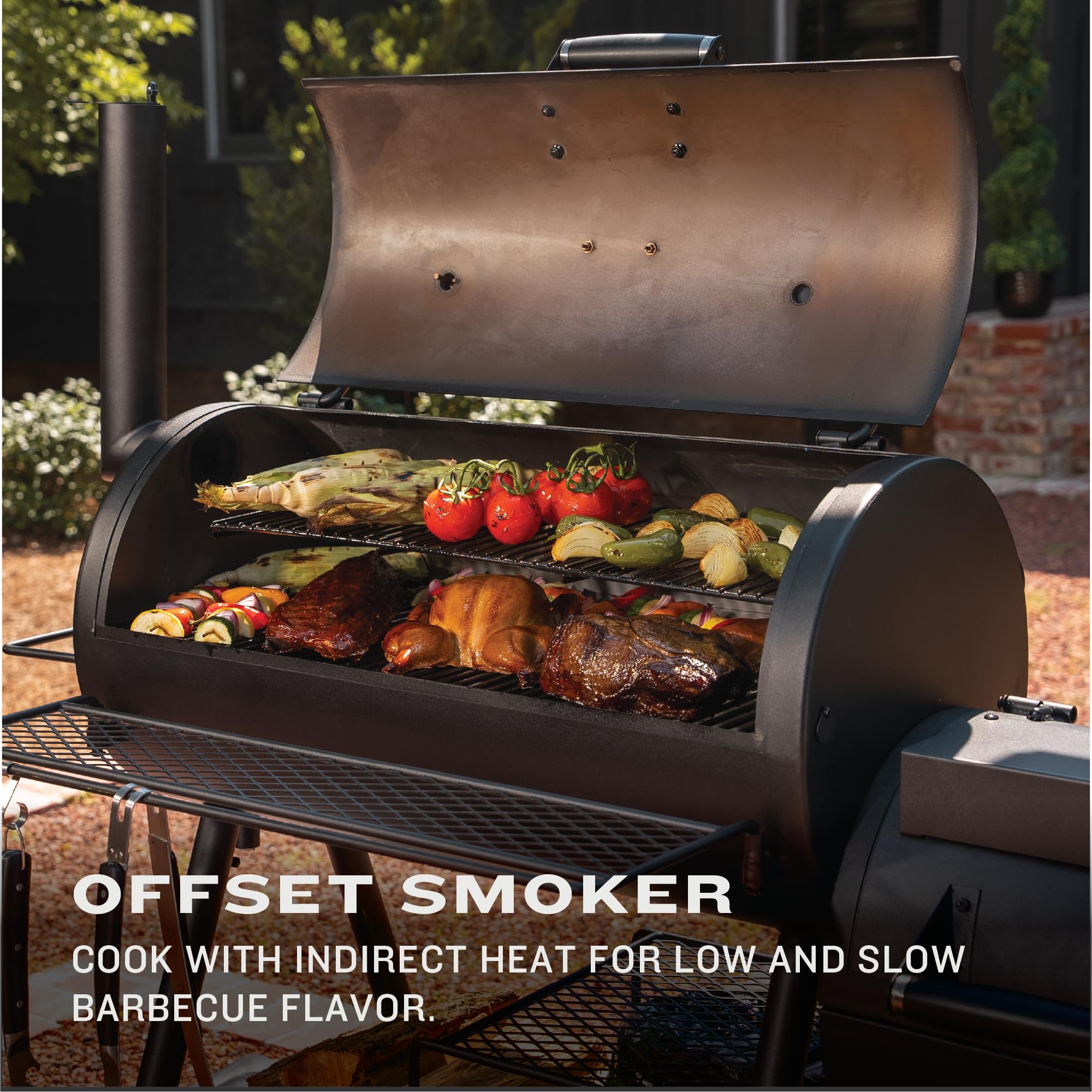 Highland DLX Offset Smoker and Grill Oklahoma Joe's - 24203002