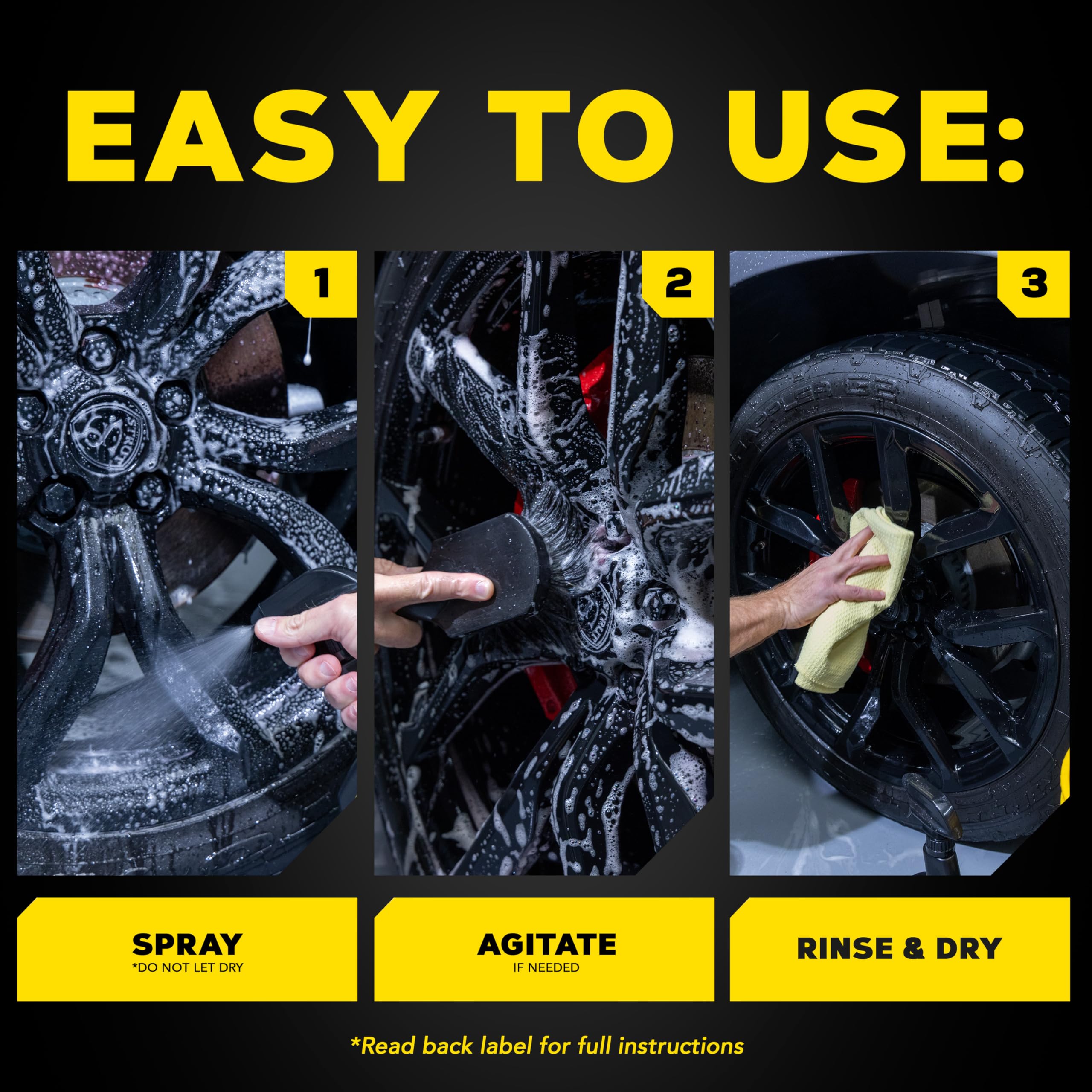 Ultimate Meguiar's All Wheel Cleaner - 24 Oz Spray Bottle