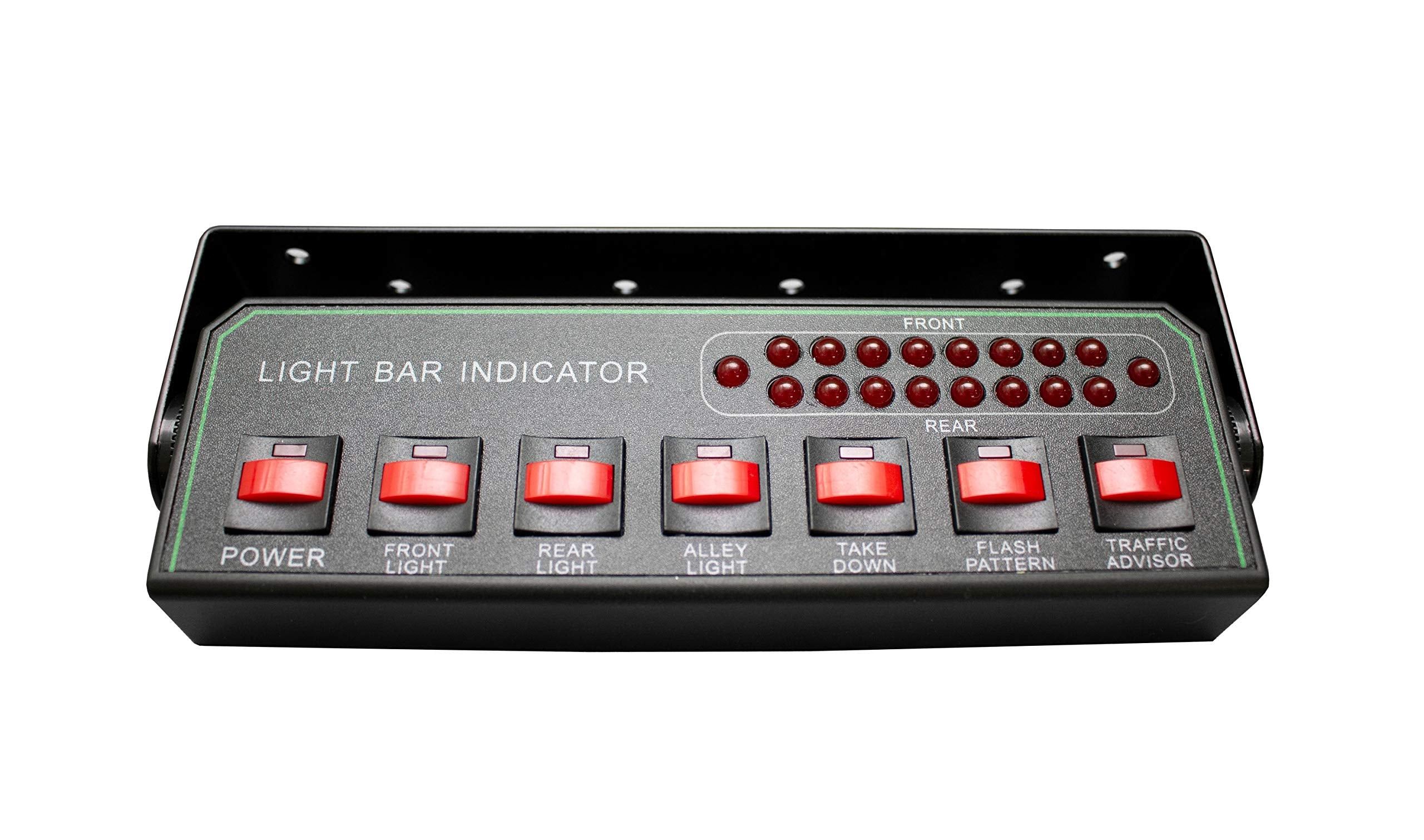 48in. Race Sport Lighting Full-Size LED Strobe lightbar in Amber-White