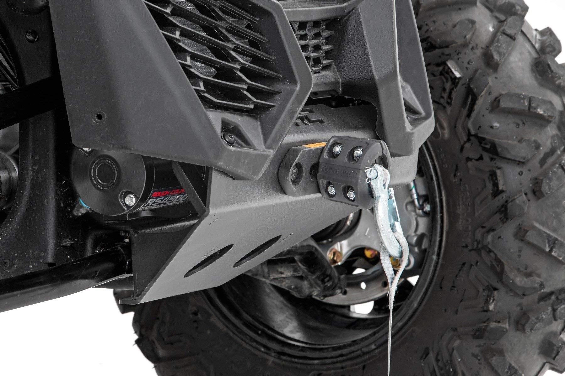 Rough Country Winch Mounting Plate for Maverick Can-Am X3-97028