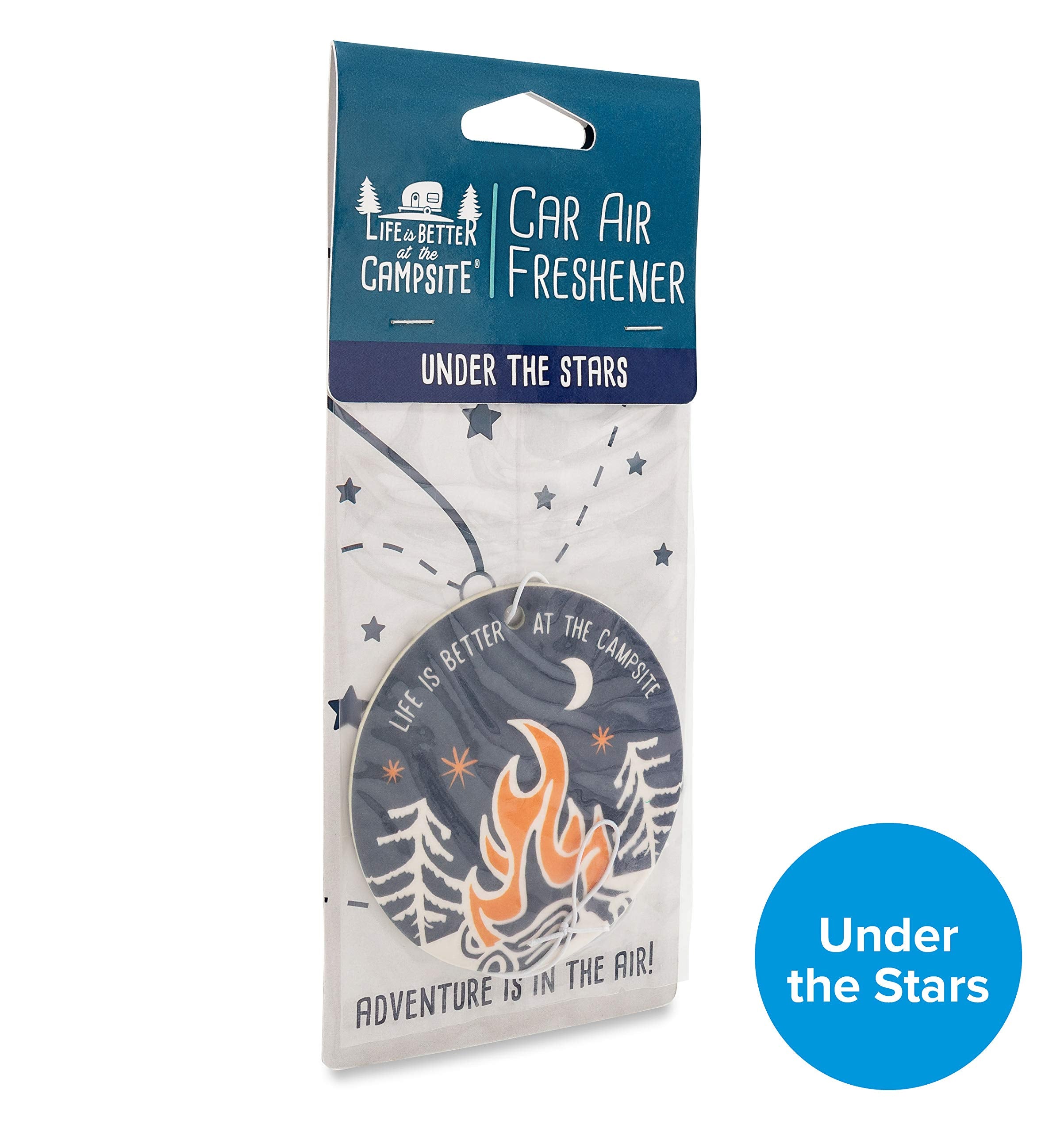 Camco Air Freshener Life is Better at the Campsite - Provides a Long-Lasting Scent - Perfect for Small Spaces - Under the Stars Scent (53365)