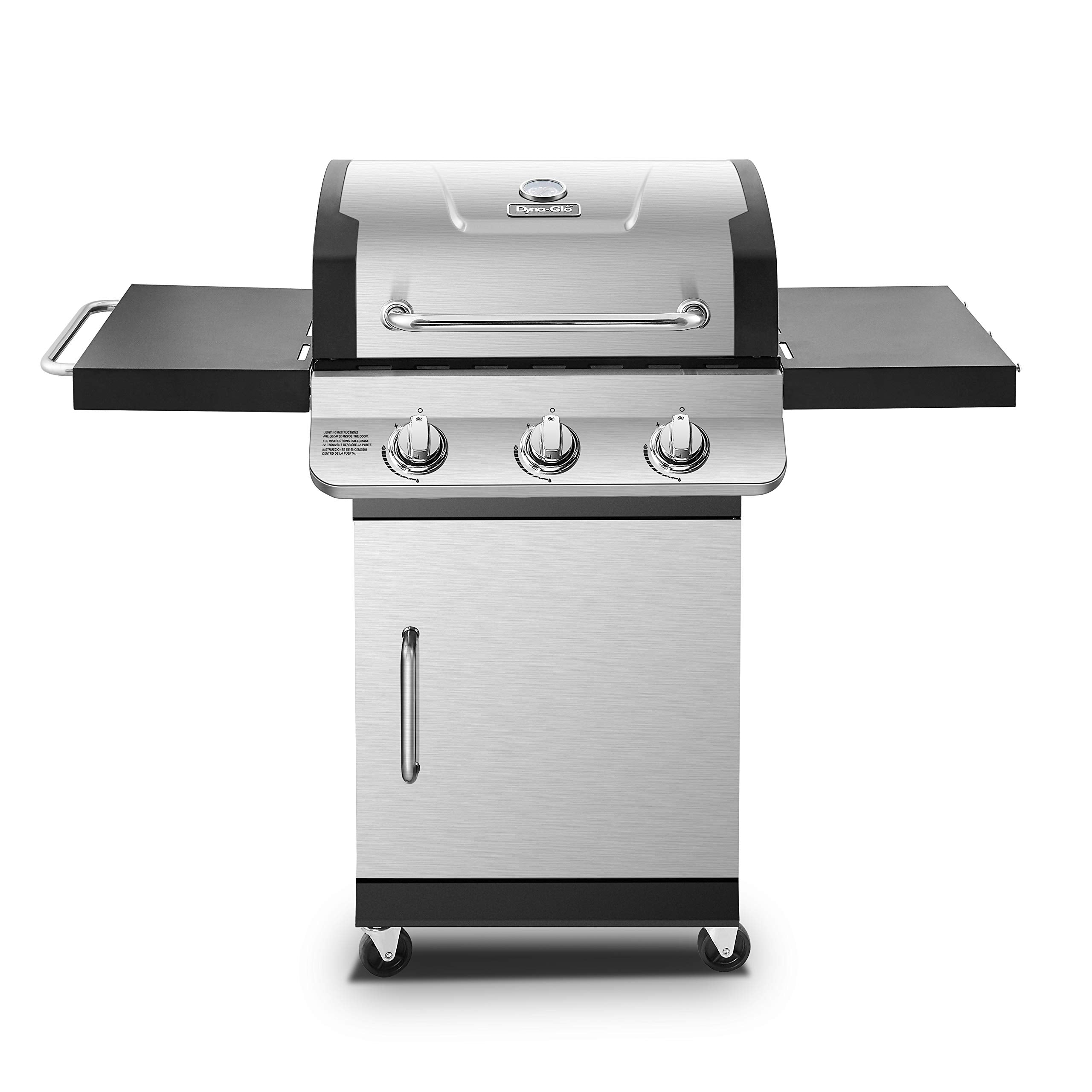 Dyna-Glo Premier 3 Burner Propane Gas Grill, DGP397SNP-D Stainless