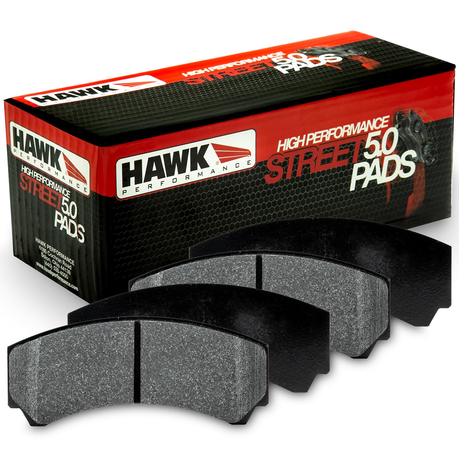 Hawk Performance HPS 5.0 HB718B.654 Street Brake Pads