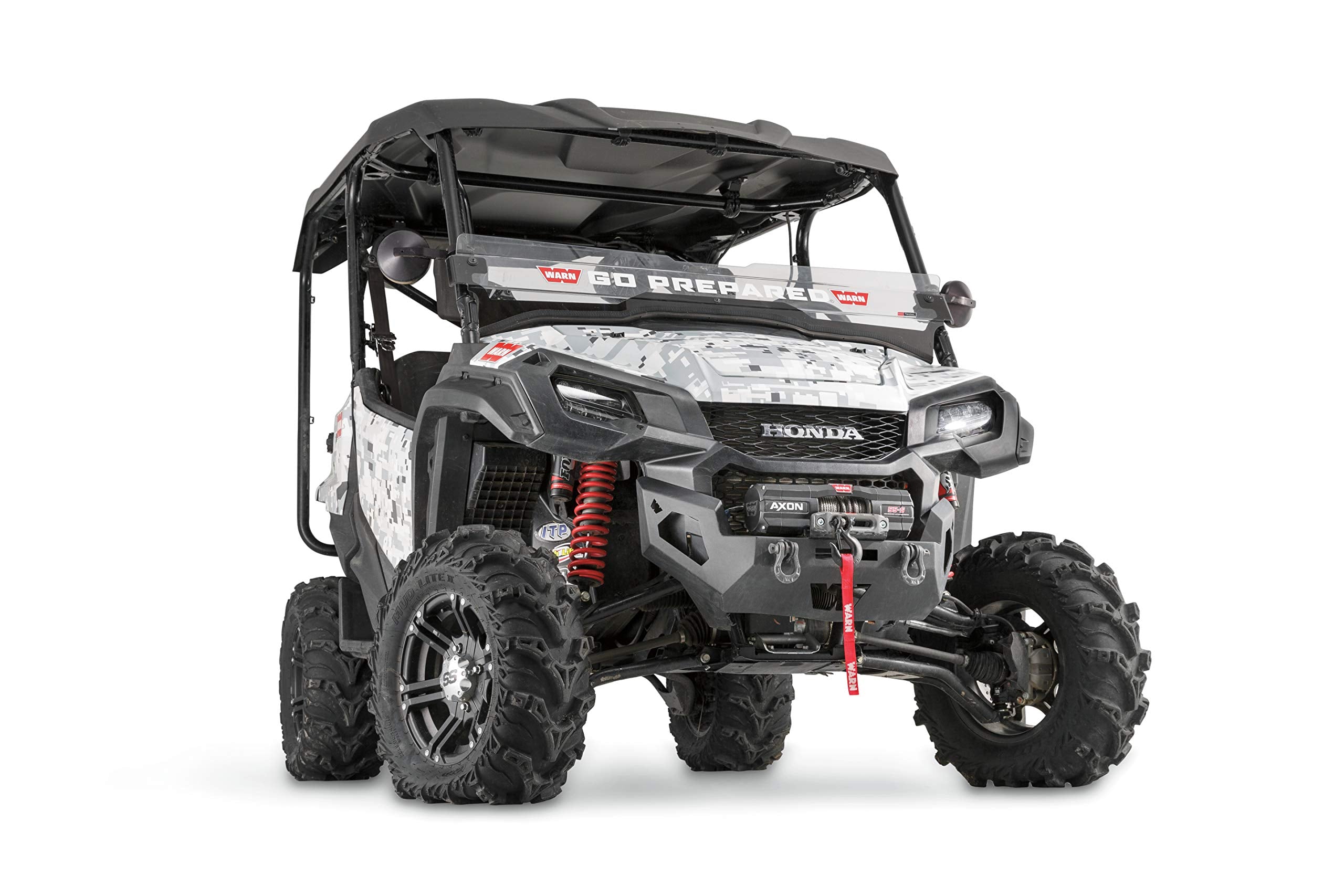 Front WARN ATV Bumper 101700, Fits: Honda Pioneer 1000 (2016-2018)