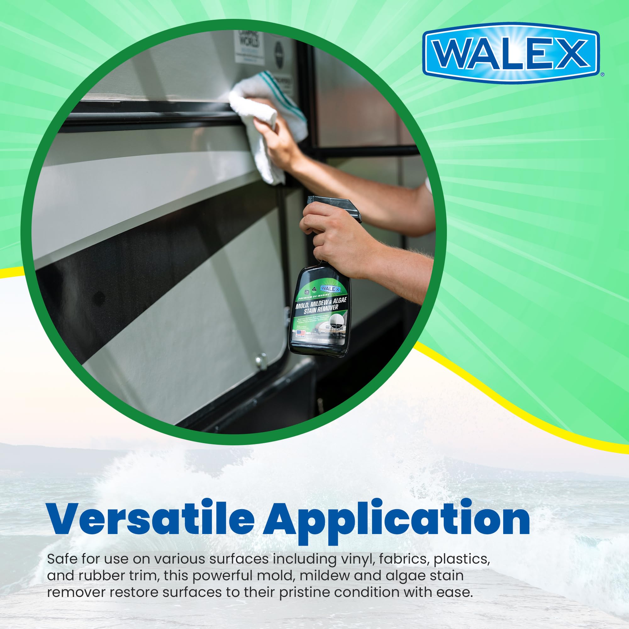 WALMM1G Walex Mold & Mildew Remover - Gallon