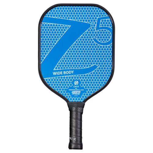 Composite Onix Z5 Pickleball Paddle Features Nomex, Paper Honeycomb Core and Fiberglass Face