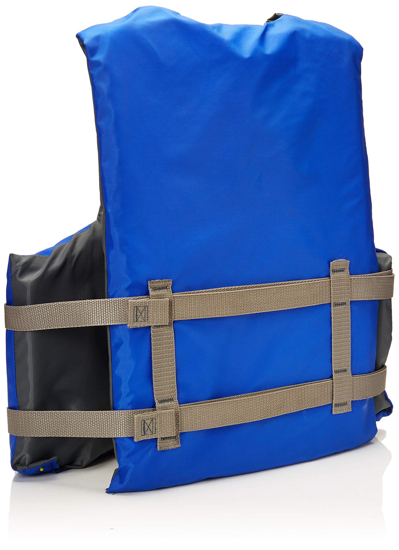 STEARNS General Purpose Adult Life Vest, Blue, Oversize
