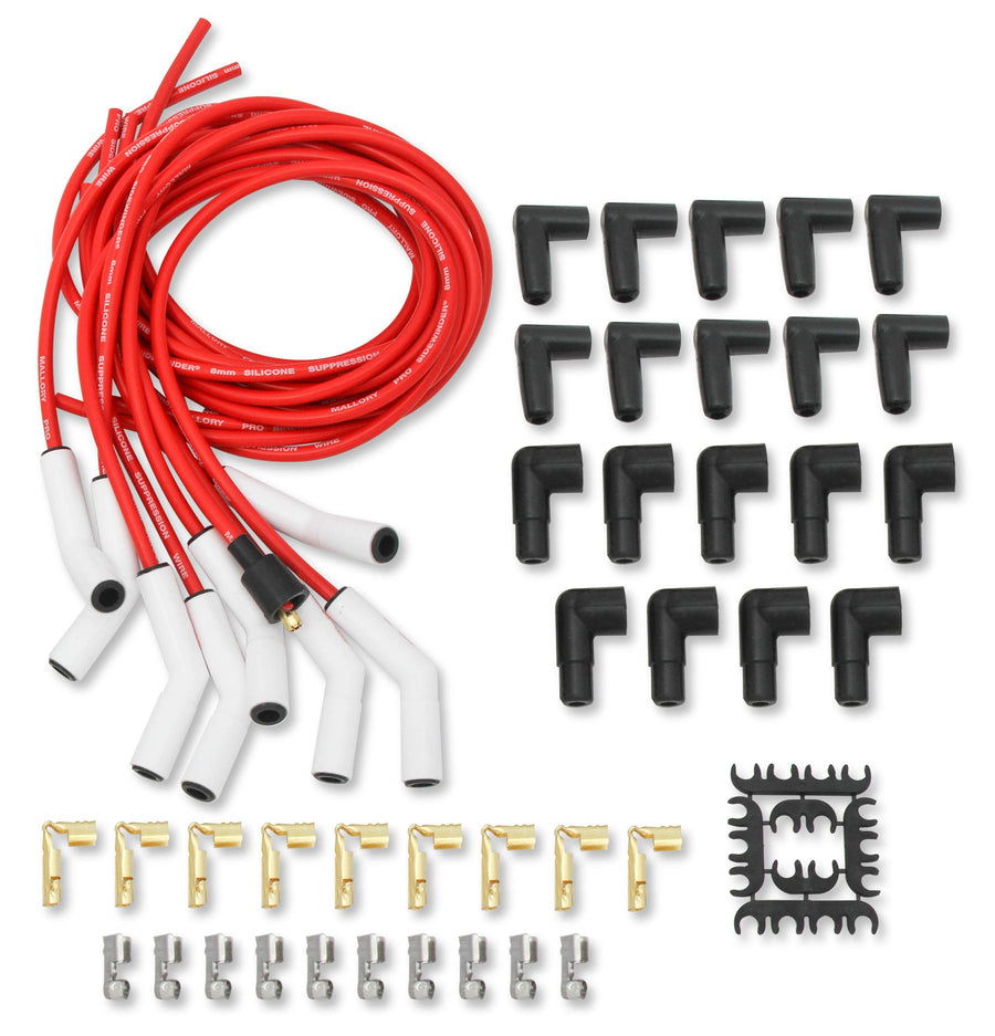 Pro Mallory Sidewinder 947C Spark Plug Wire Kit