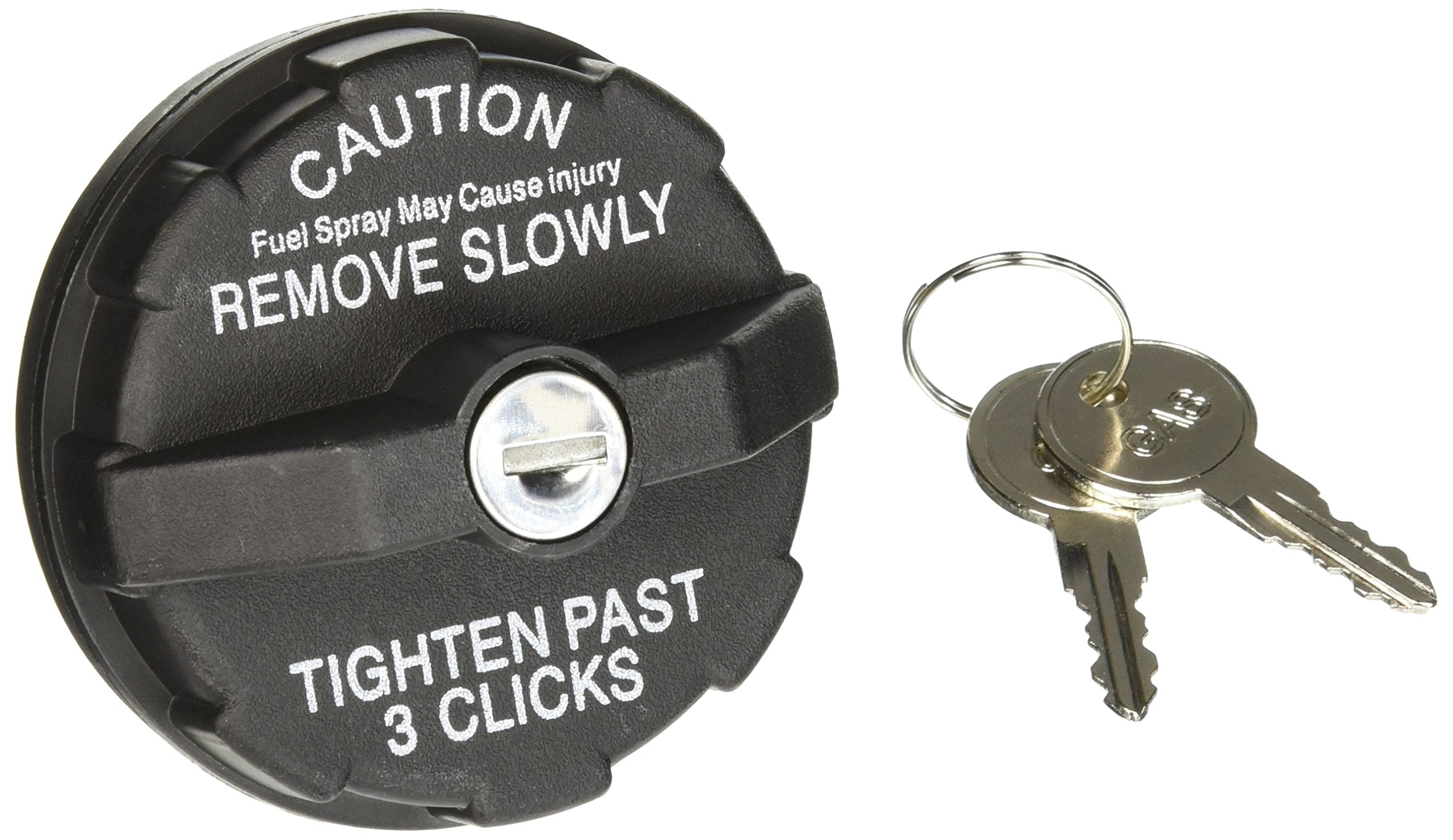 Locking Crown Automotive Fuel Cap, Black 82400041