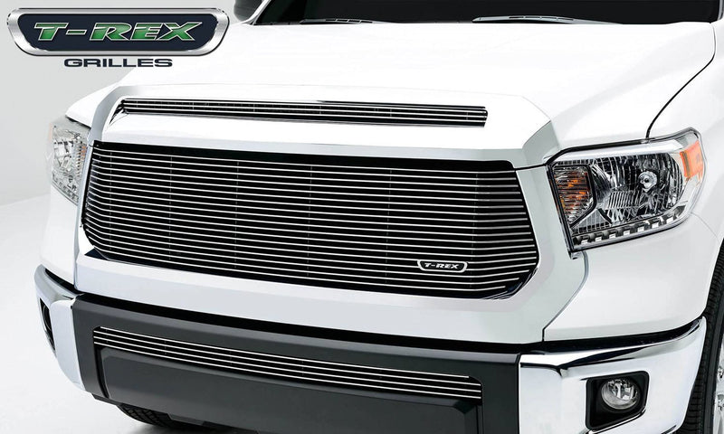T-Rex Grilles Billet Grille, 2014-2017 Tundra, Polished, 1 Pc, Replacement - PN #20965, black