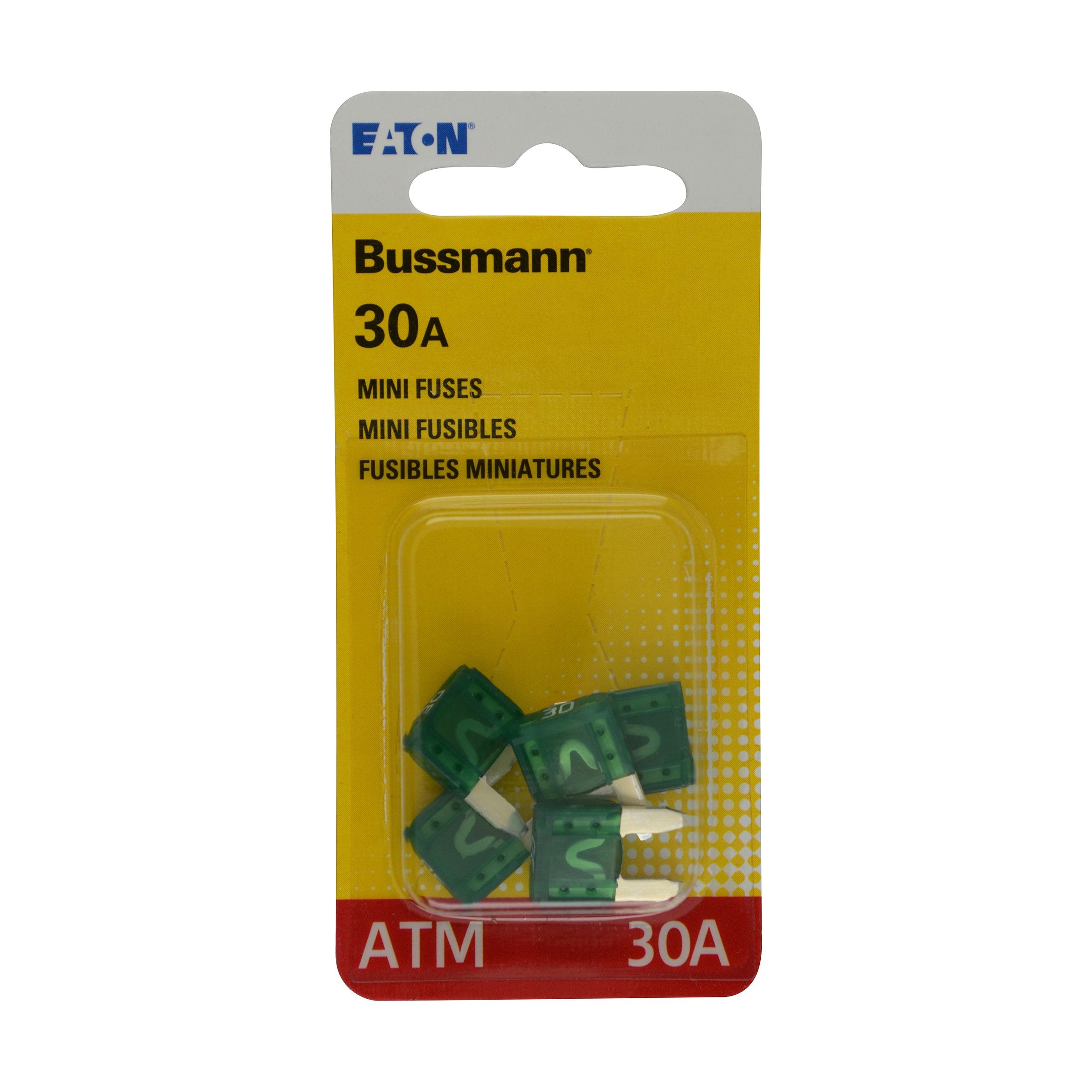 BP/ATM-30 Bussmann 30 Amp Fast Acting Mini-Fuse