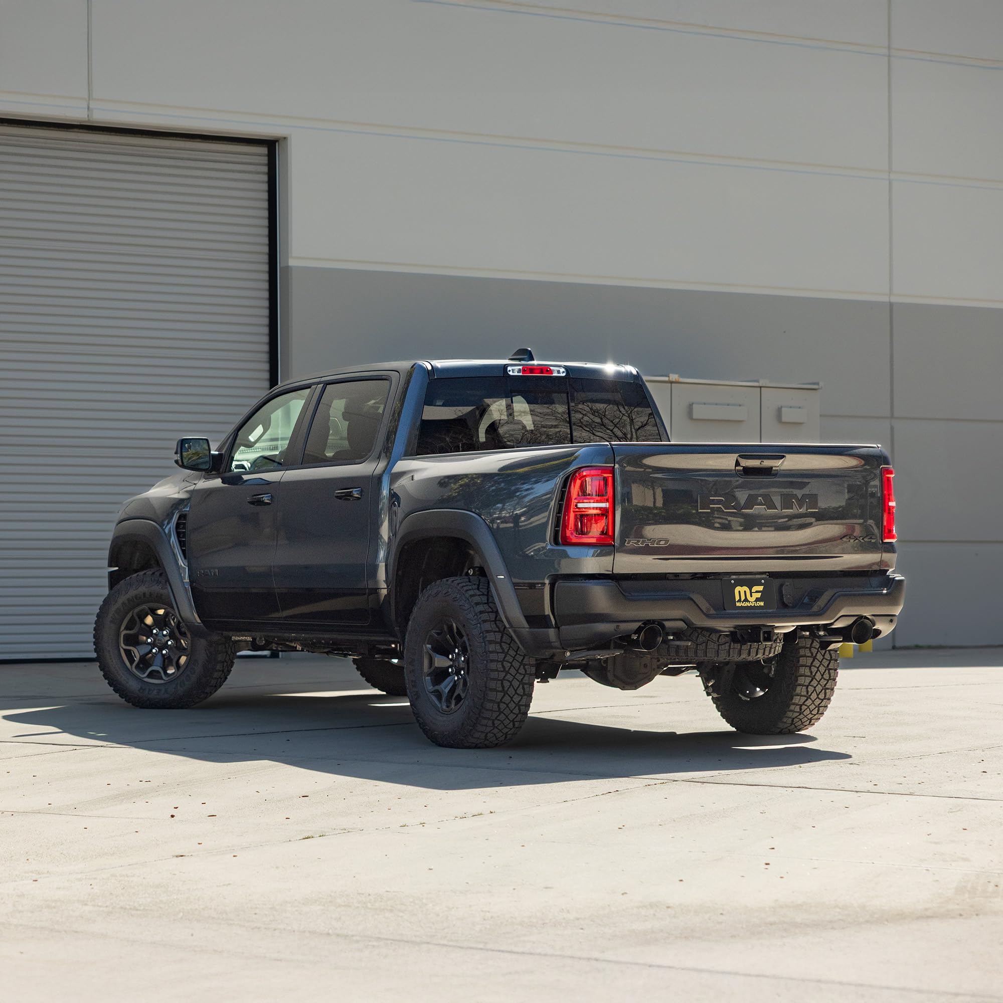 Performance Exhaust System MagnaFlow Kit 19704: Cat-Back, SPEQ Series, Compatible with 2025 Ram 1500 RHO 3.0L, Dual Split Rear Exit